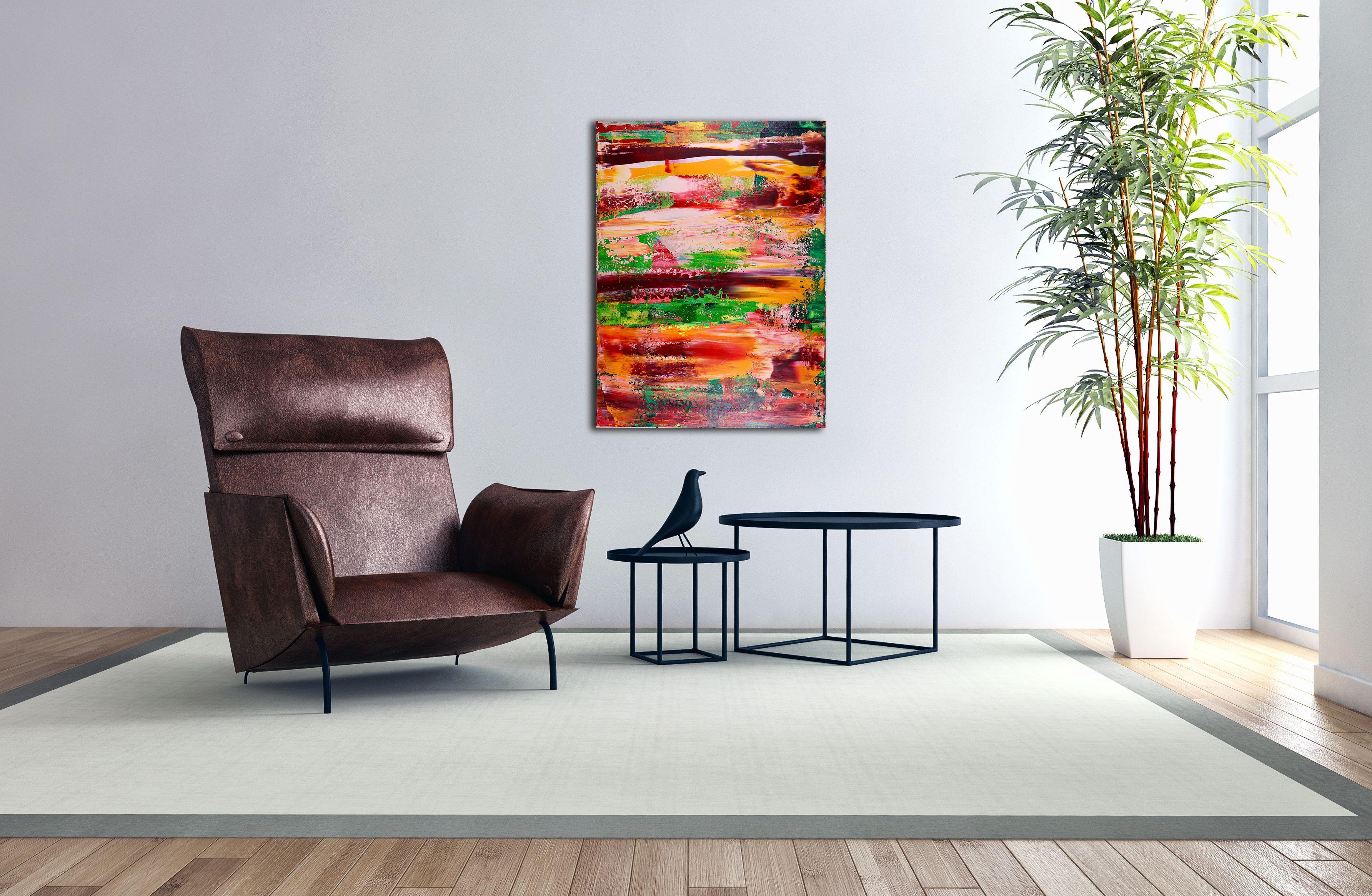 Panorama infinito II, Pittura, Acrilico su tela - Painting di Nestor Toro