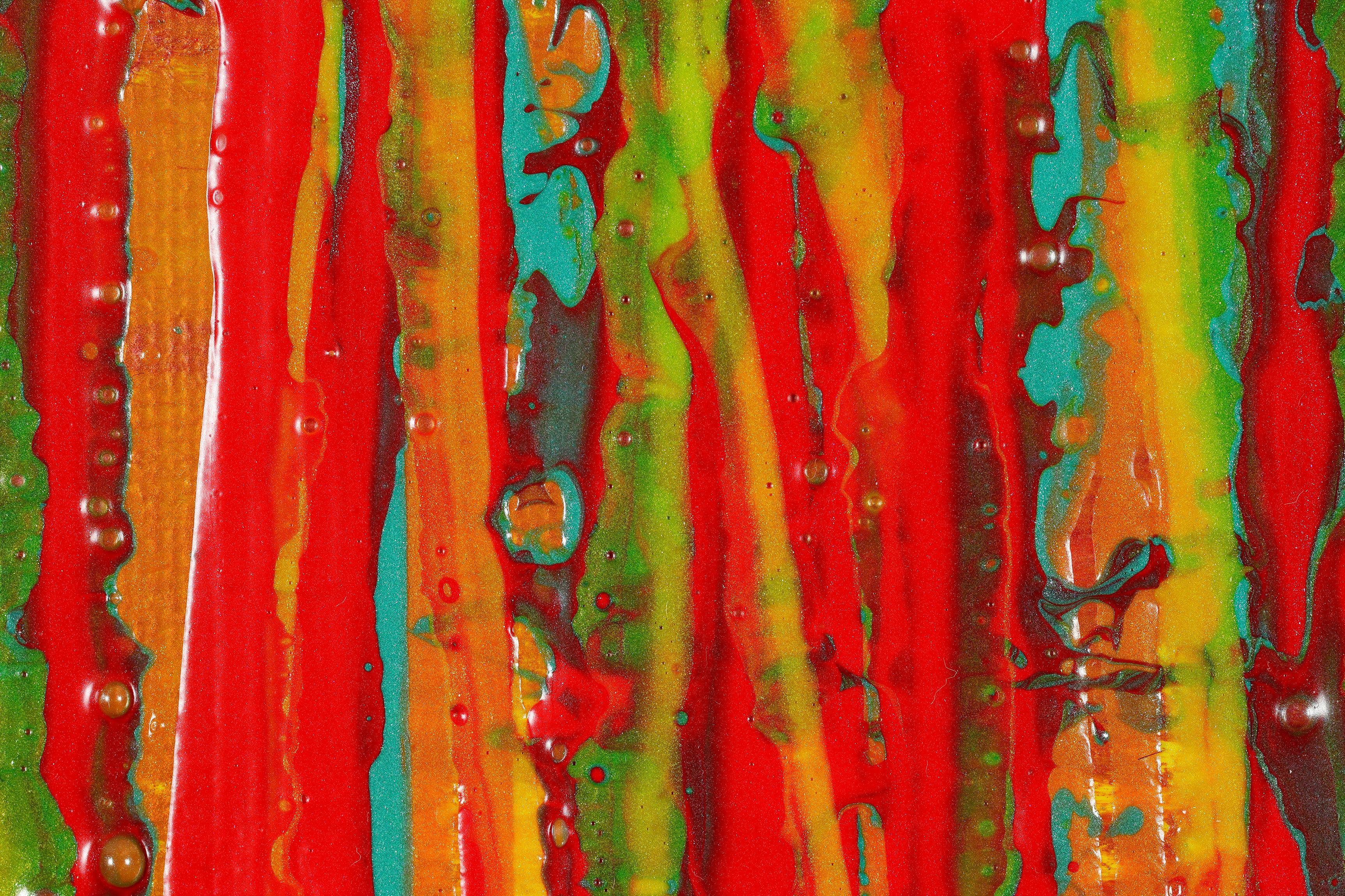 Giardino dell'Infinito (riflessi del sole), Pittura, Acrilico su tela in vendita 1