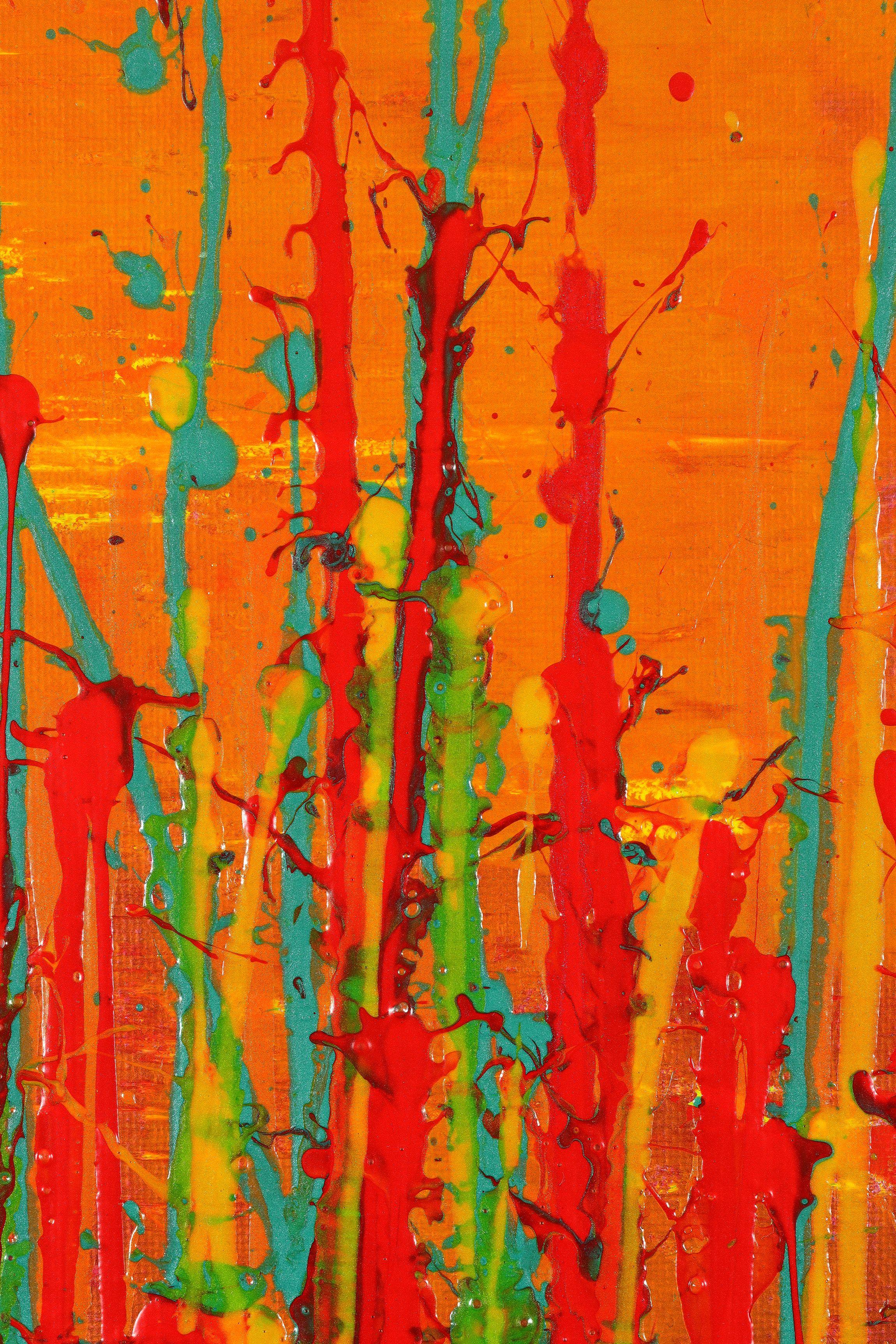 Giardino dell'Infinito (riflessi del sole), Pittura, Acrilico su tela in vendita 2
