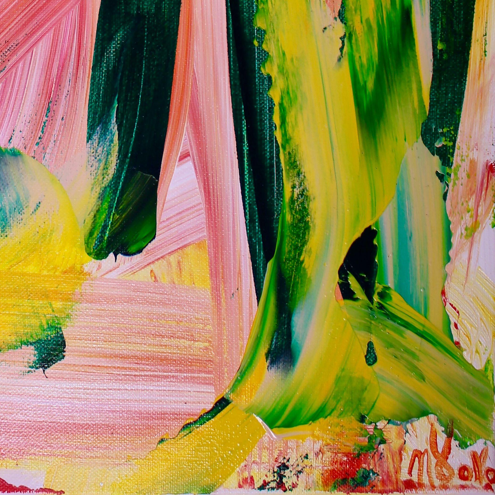 Pieza contemplativa de gran profundidad y formas orgánicas. La mayoría de los colores son el resultado de la mezcla de colores utilizando medios acrílicos. Esta obra de lienzo múltiple es una auténtica obra de arte. ¡¡¡Me lo he pasado muy bien