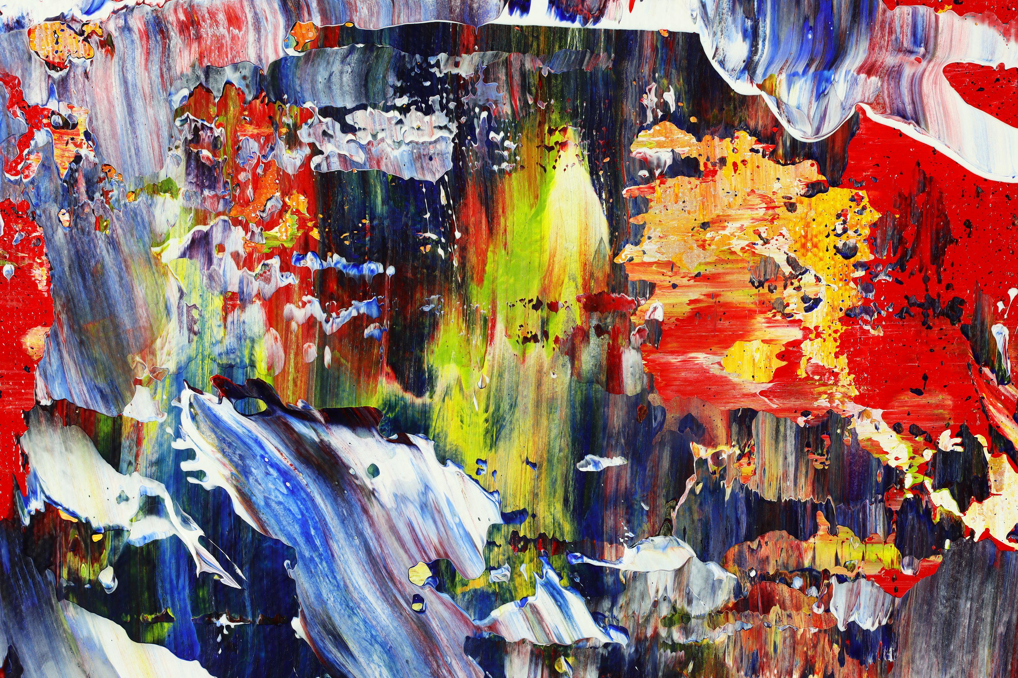 Aufwändige Träume 2 (Wolkenwolken), Gemälde, Acryl auf Leinwand (Abstrakt), Painting, von Nestor Toro