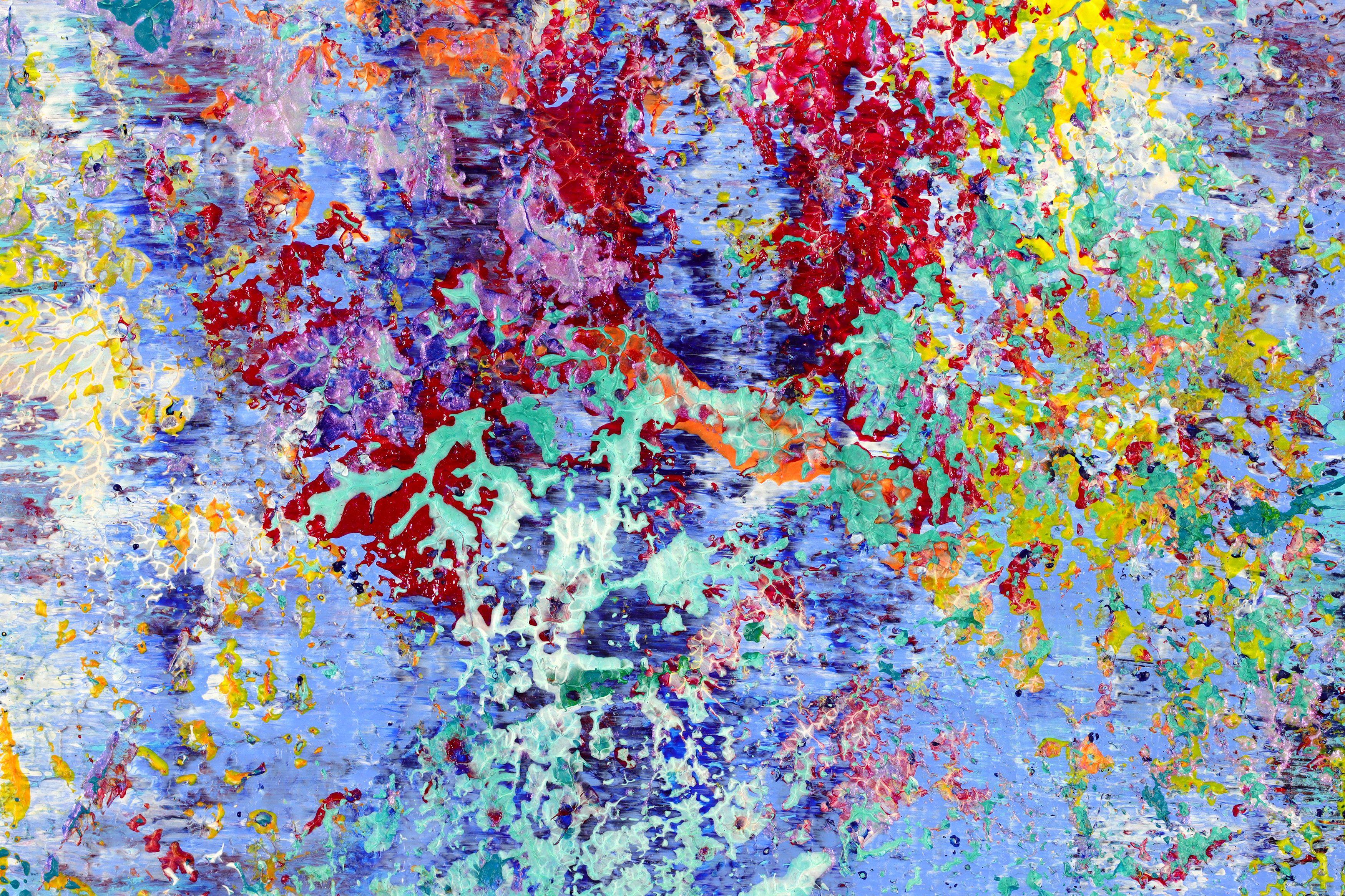 Joyful Terrain 1, Gemälde, Acryl auf Leinwand (Abstrakt), Painting, von Nestor Toro