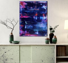 La noche (Nachtzeit), Gemälde, Acryl auf Leinwand