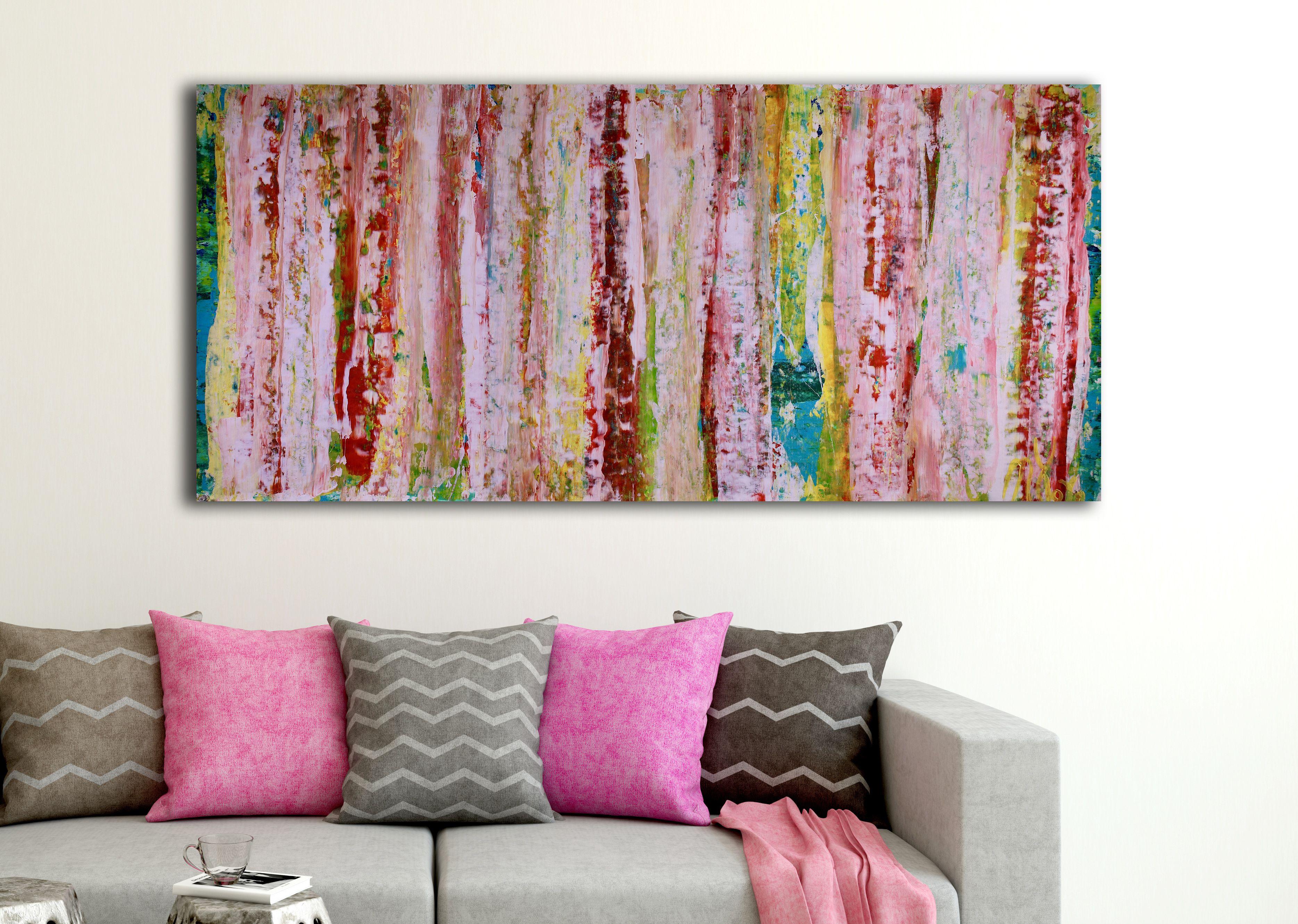 Mucho blanco brillante, intrincado y audaz con finos amarillos y naranjas sobre fondo azul turquesa. Firmado en amarillo.    ORIGINALES ABSTRACTOS FINOS - ¡ÚNICOS EN SU GÉNERO!  Sólo hago obras originales. Cada uno es único, ¡así que tendrás el