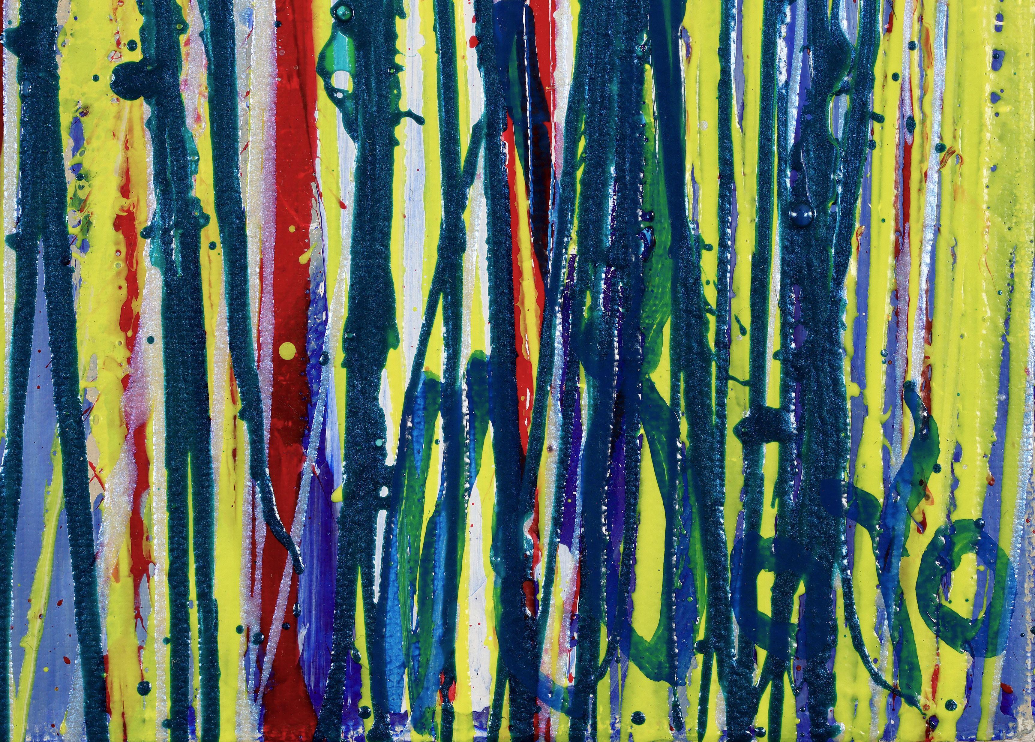 Come una domenica mattina, Pittura, Acrilico su tela - Painting Astratto di Nestor Toro