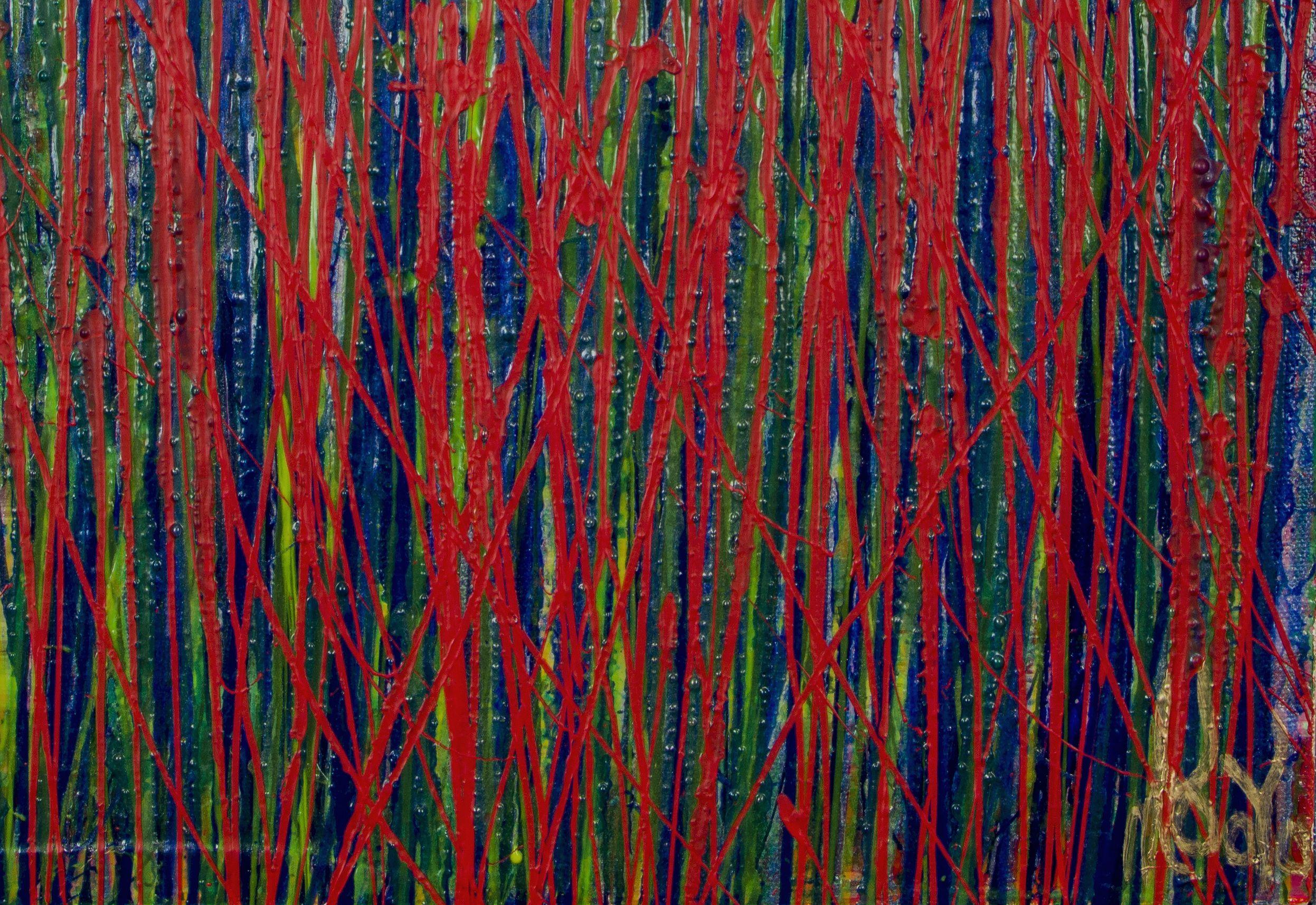 Like nothing else (Experimental garden), Painting, Acrylic on Canvas For Sale 3