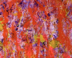 Long Story Short-Neon, Painting, Acrylic on Canvas