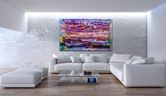 Lungo viaggio di ritorno a casa, Pittura, Acrilico su tela