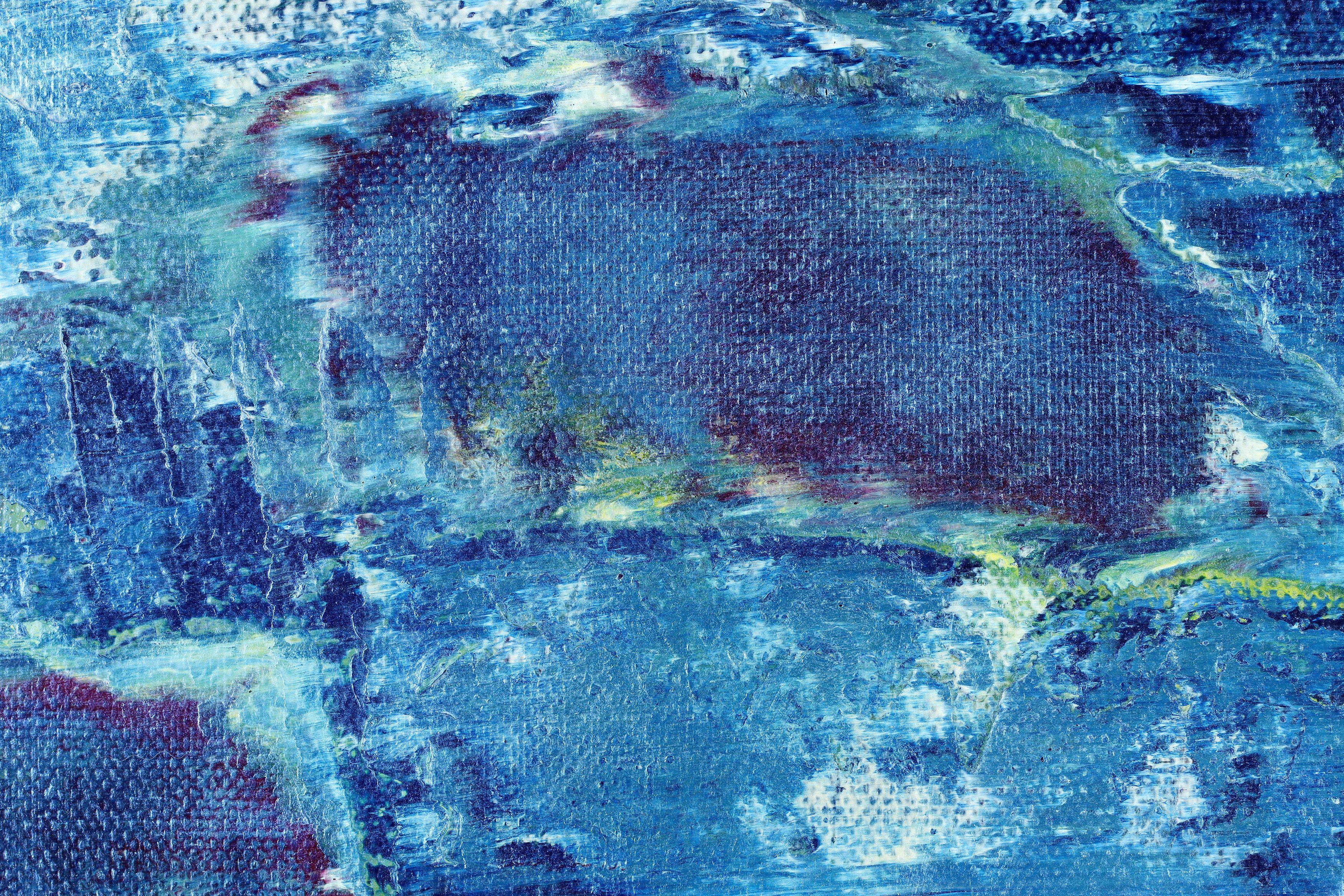 Molte miglia al largo, Pittura, Acrilico su tela in vendita 2
