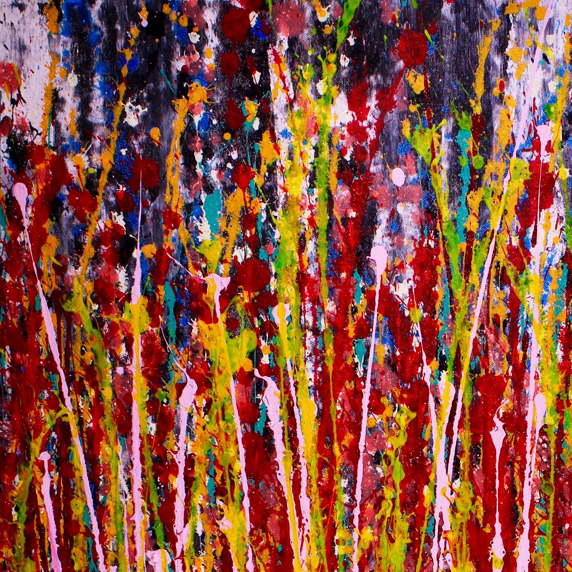 Momentum, Pittura, Acrilico su tela - Painting di Nestor Toro