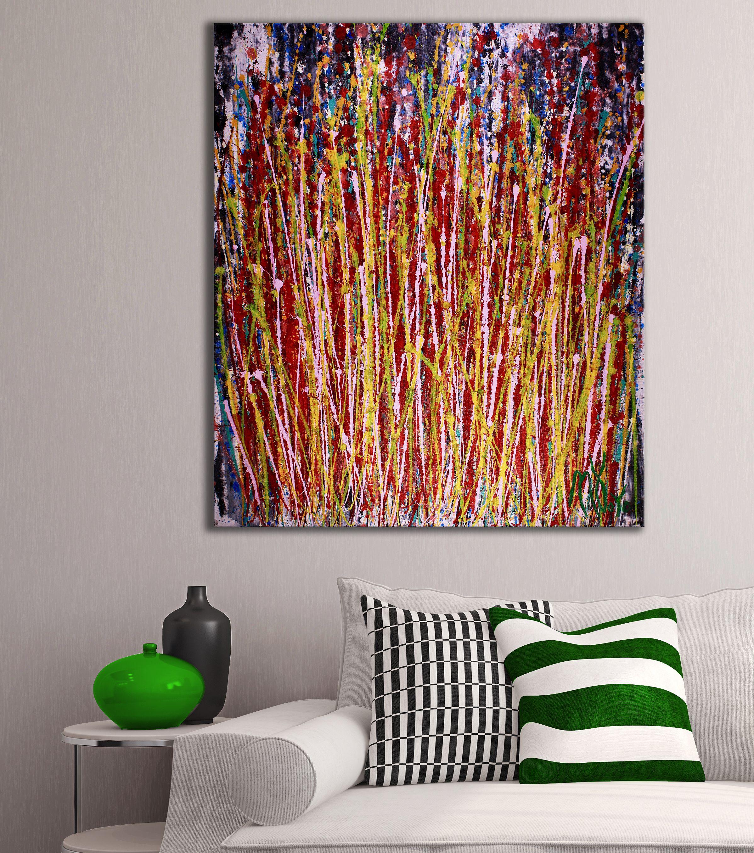 Momentum, Pittura, Acrilico su tela - Painting Astratto di Nestor Toro