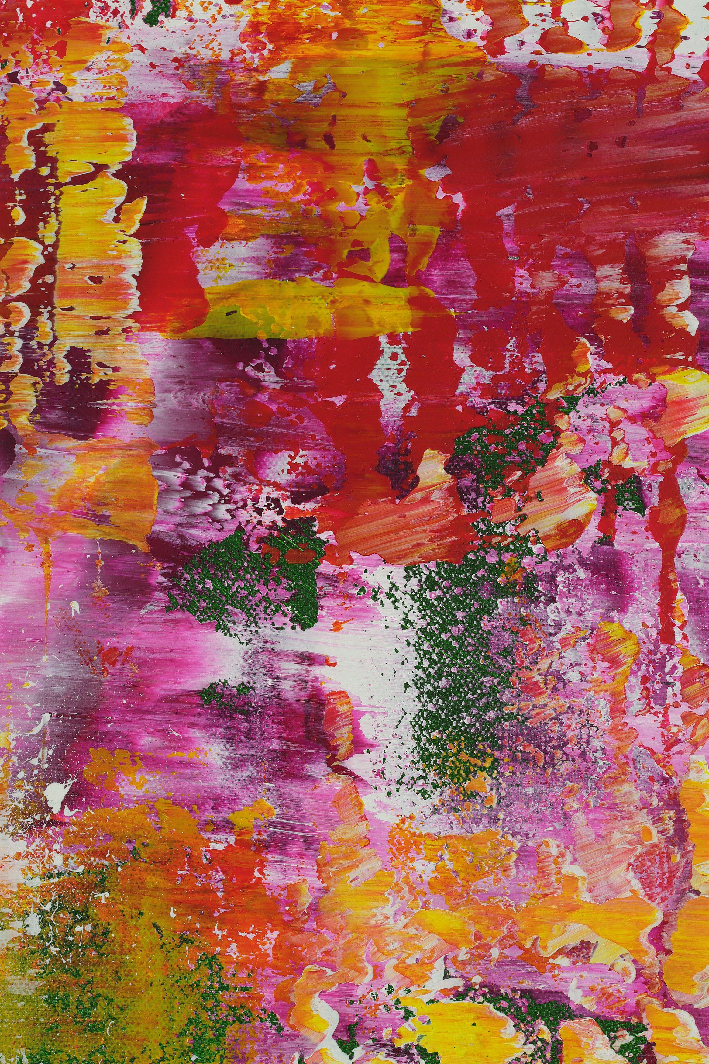 La mia idea di estate (lungo viaggio), Pittura, Acrilico su tela - Painting Espressionismo astratto di Nestor Toro