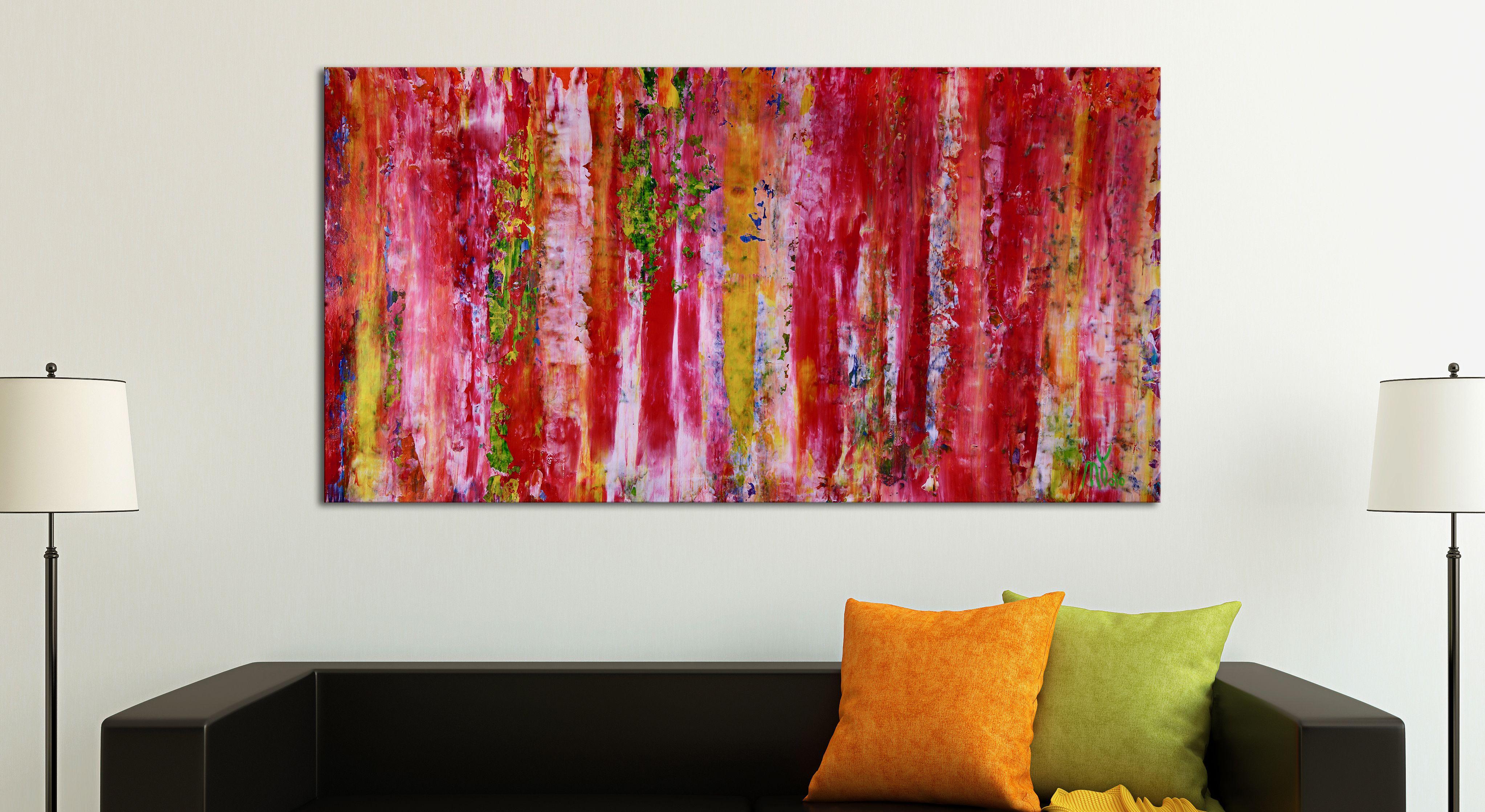 Mistero Spectra, Pittura, Acrilico su tela - Painting di Nestor Toro