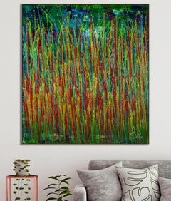 Luminiscencia de la naturaleza 1, Pintura, Acrílico sobre lienzo