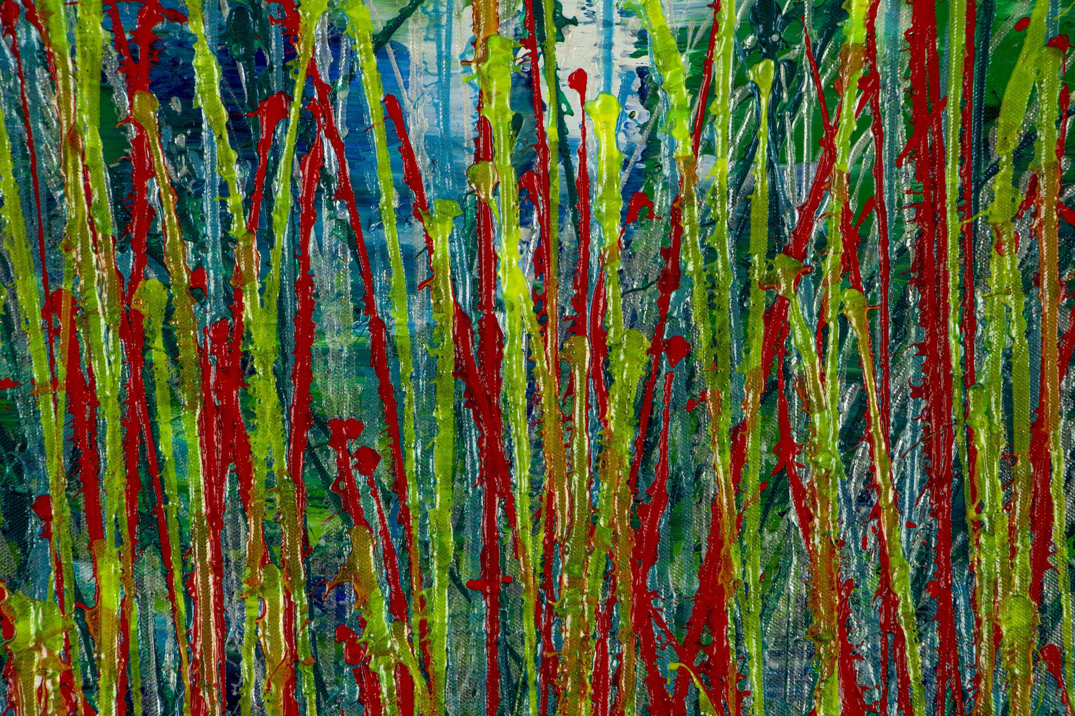 Natures luminescence 1, Painting, Acrylic on Canvas For Sale 3