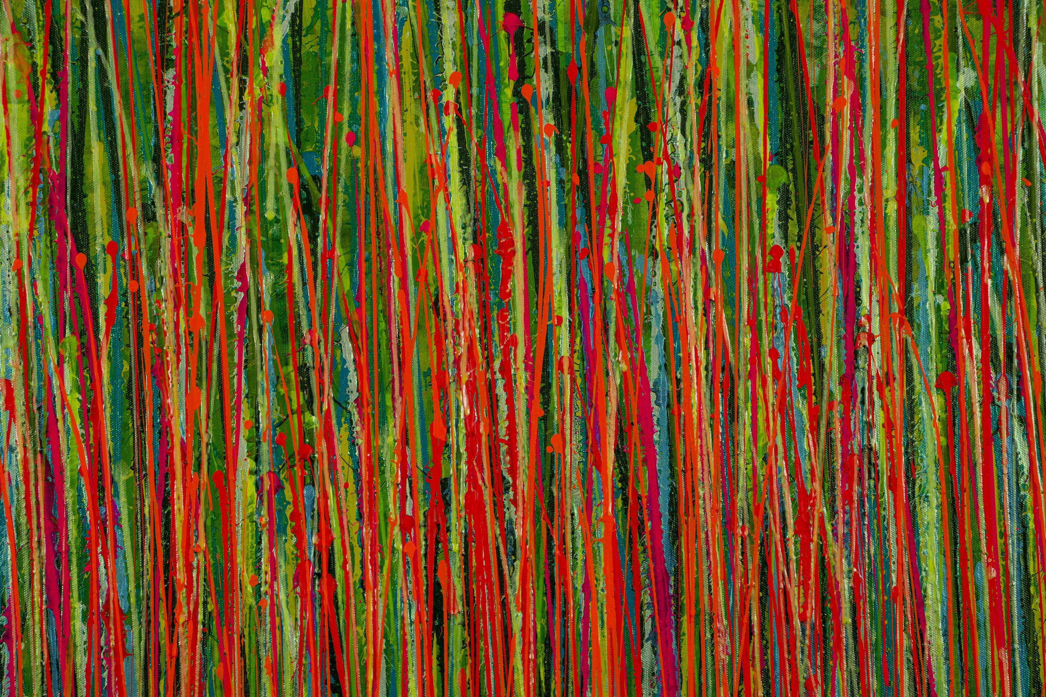 Natures luminescence 2, Painting, Acrylic on Canvas For Sale 3