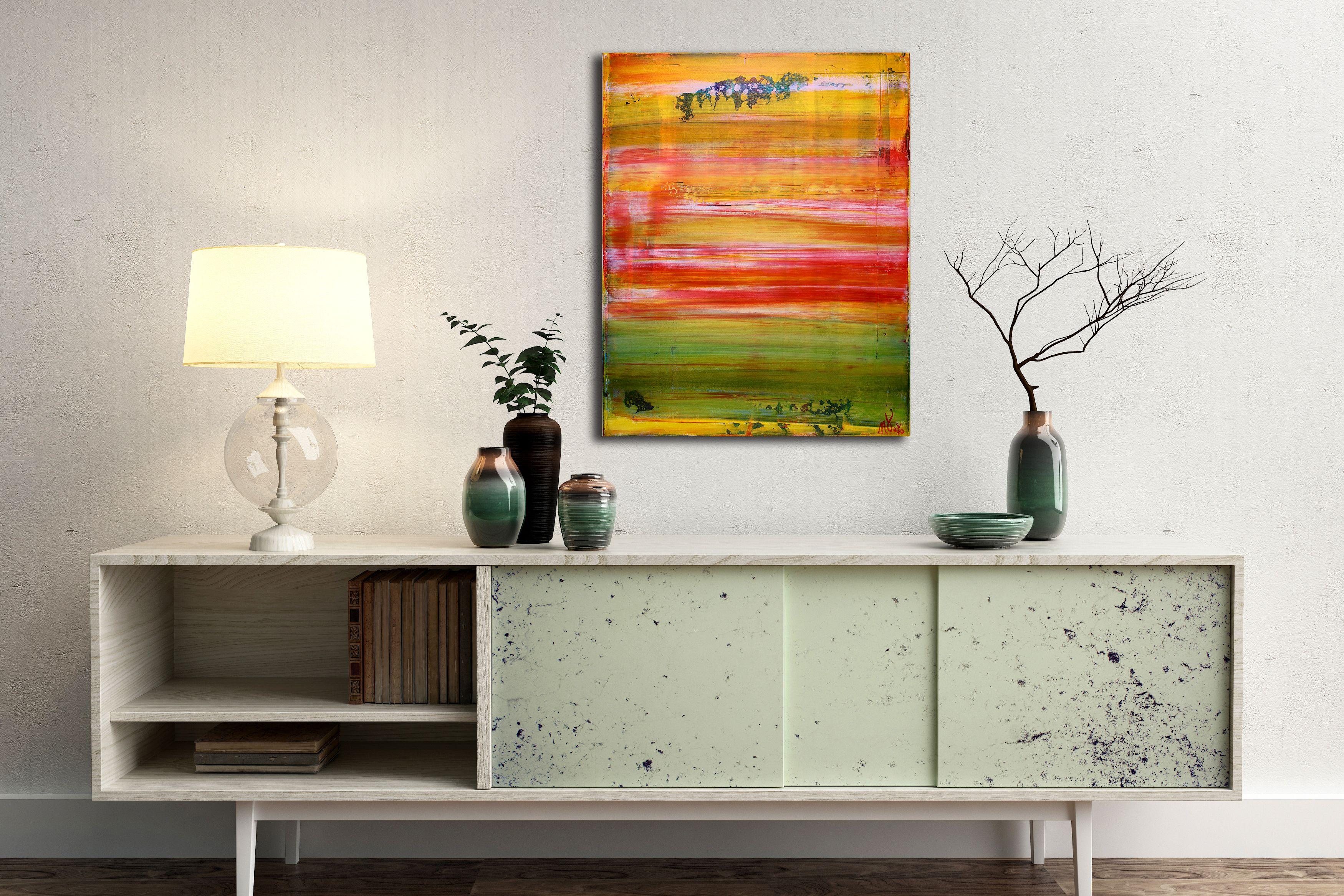 Senza confini, Pittura, Acrilico su tela - Painting di Nestor Toro