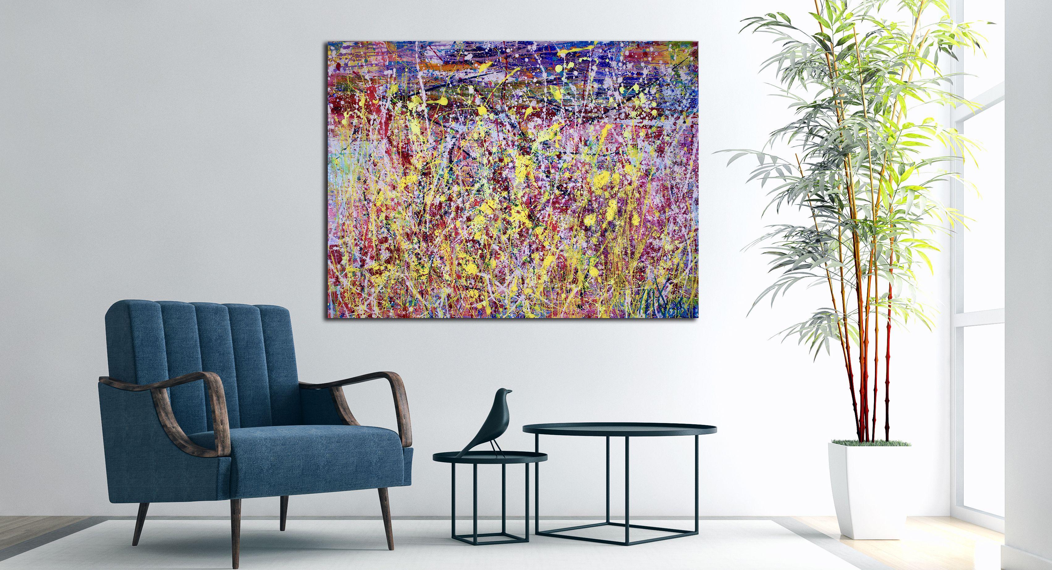 Non così sacro, Pittura, Acrilico su tela - Abstract Painting Marrone di Nestor Toro