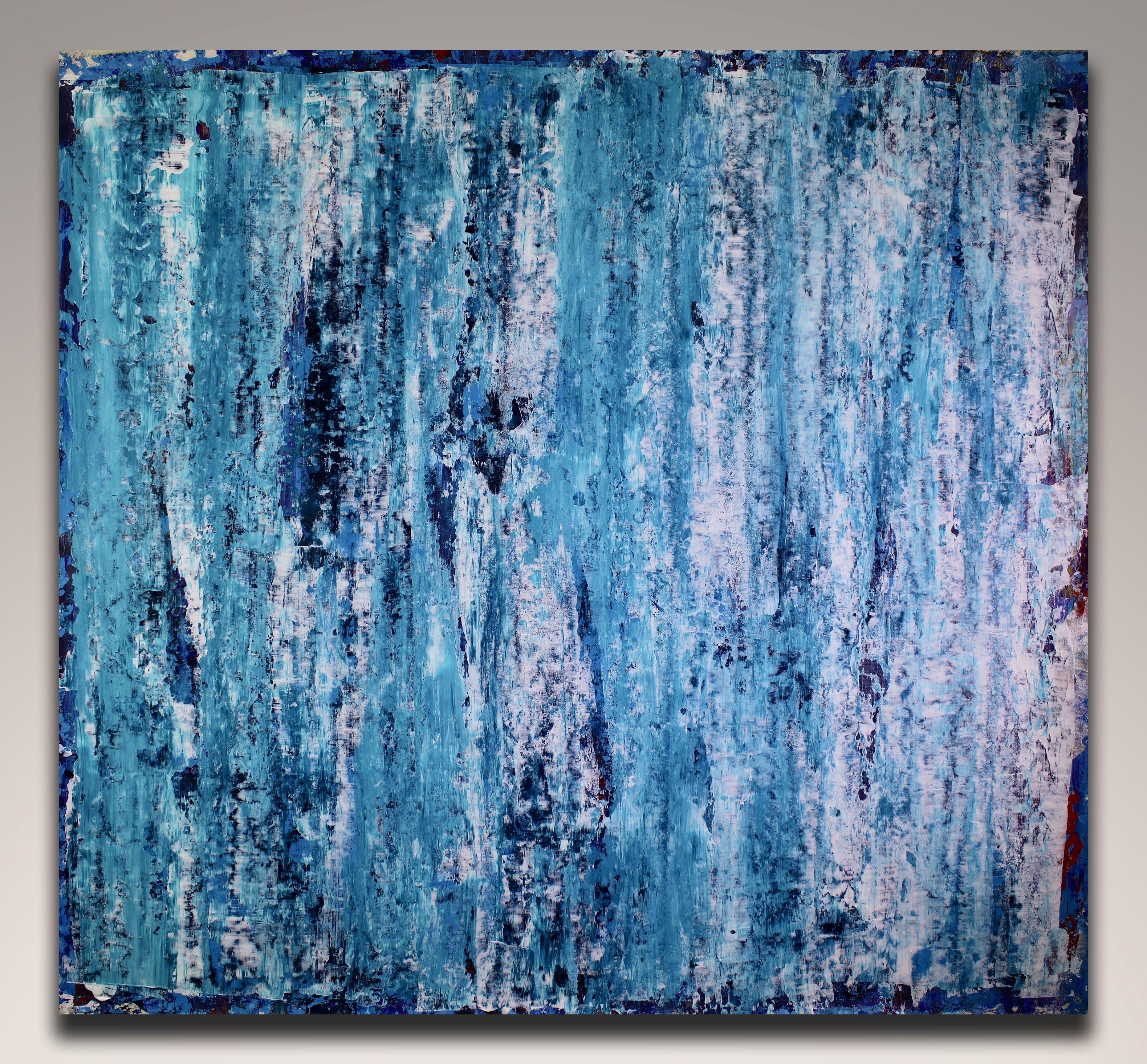 Pensieri dell'oceano, Pittura, Acrilico su tela - Painting di Nestor Toro