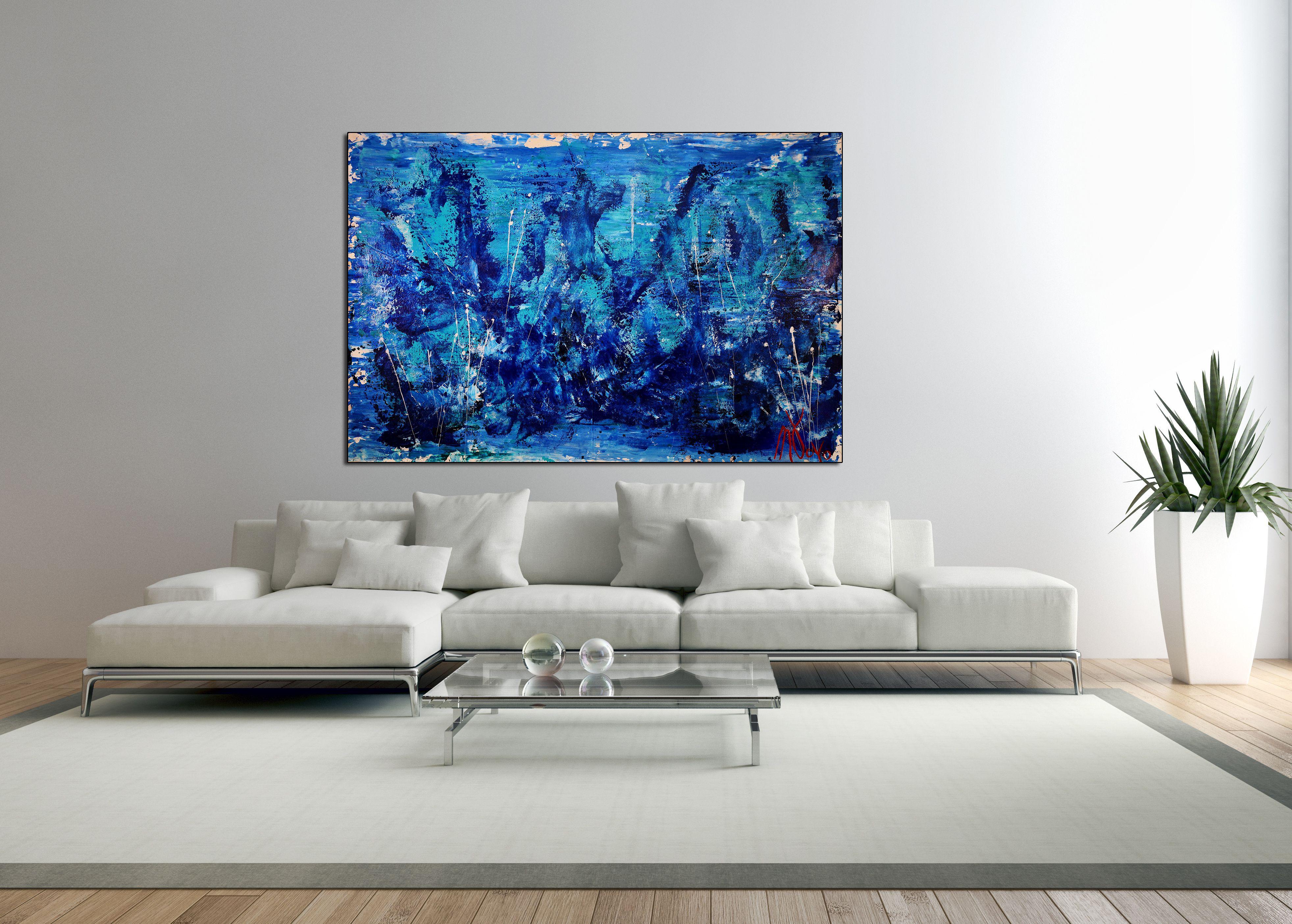 A Thousand Oceans Deep, Painting, Acrylic on Canvas For Sale 2