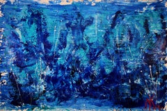 Thousand Oceans Deep, Gemälde, Acryl auf Leinwand