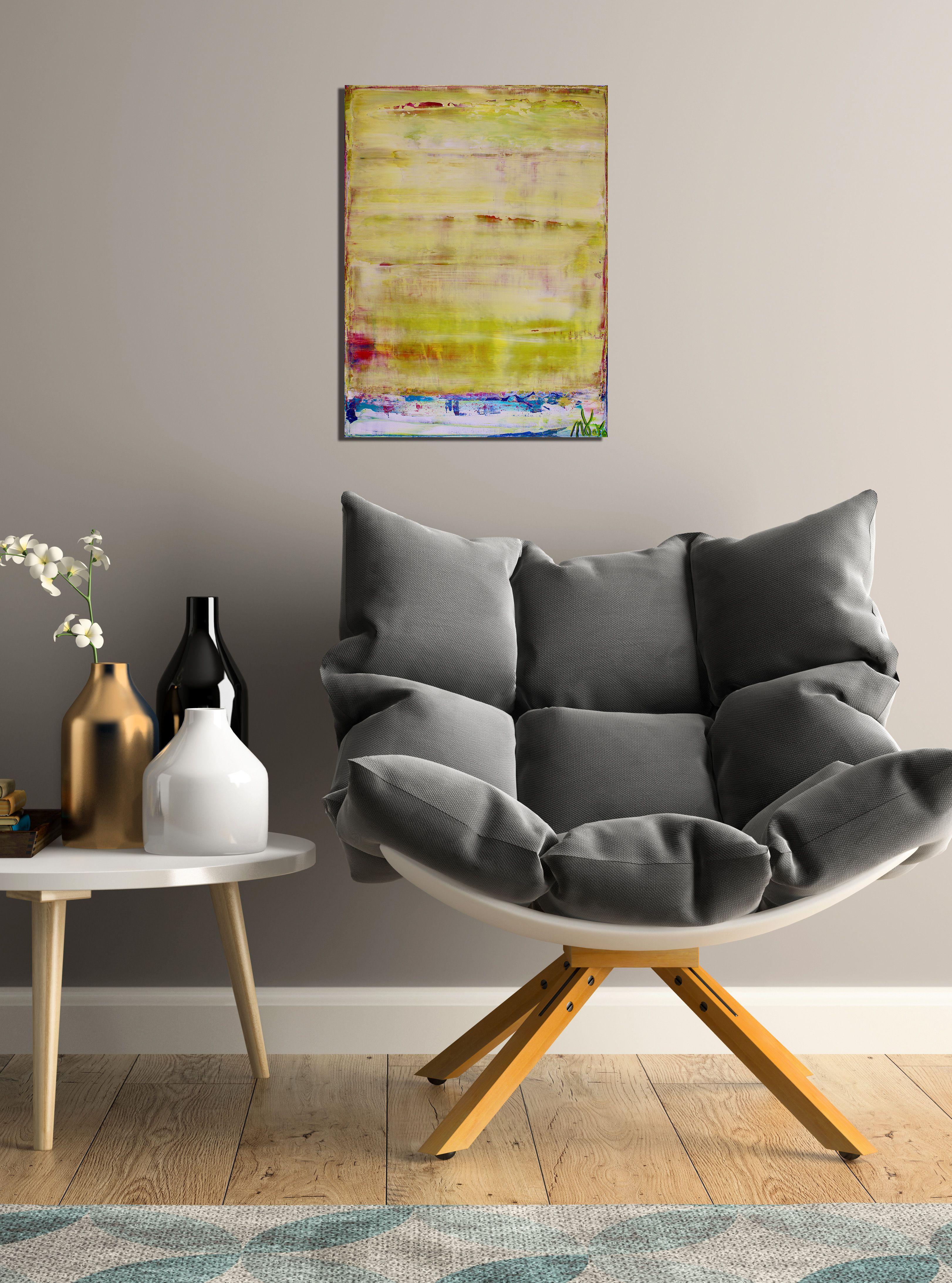 Su coperte, Pittura, Acrilico su tela - Painting di Nestor Toro