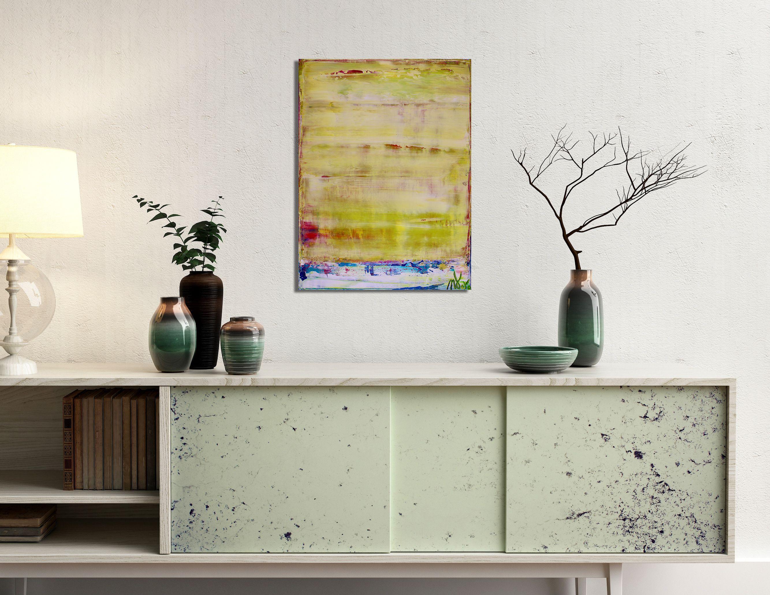Su coperte, Pittura, Acrilico su tela - Painting Astratto di Nestor Toro
