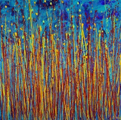 Overnight Realization (Becoming Clear) / Diptych, Painting, Acrylic on Canvas