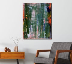 Óxido Verde Spectra, Pintura, Acrílico sobre lienzo