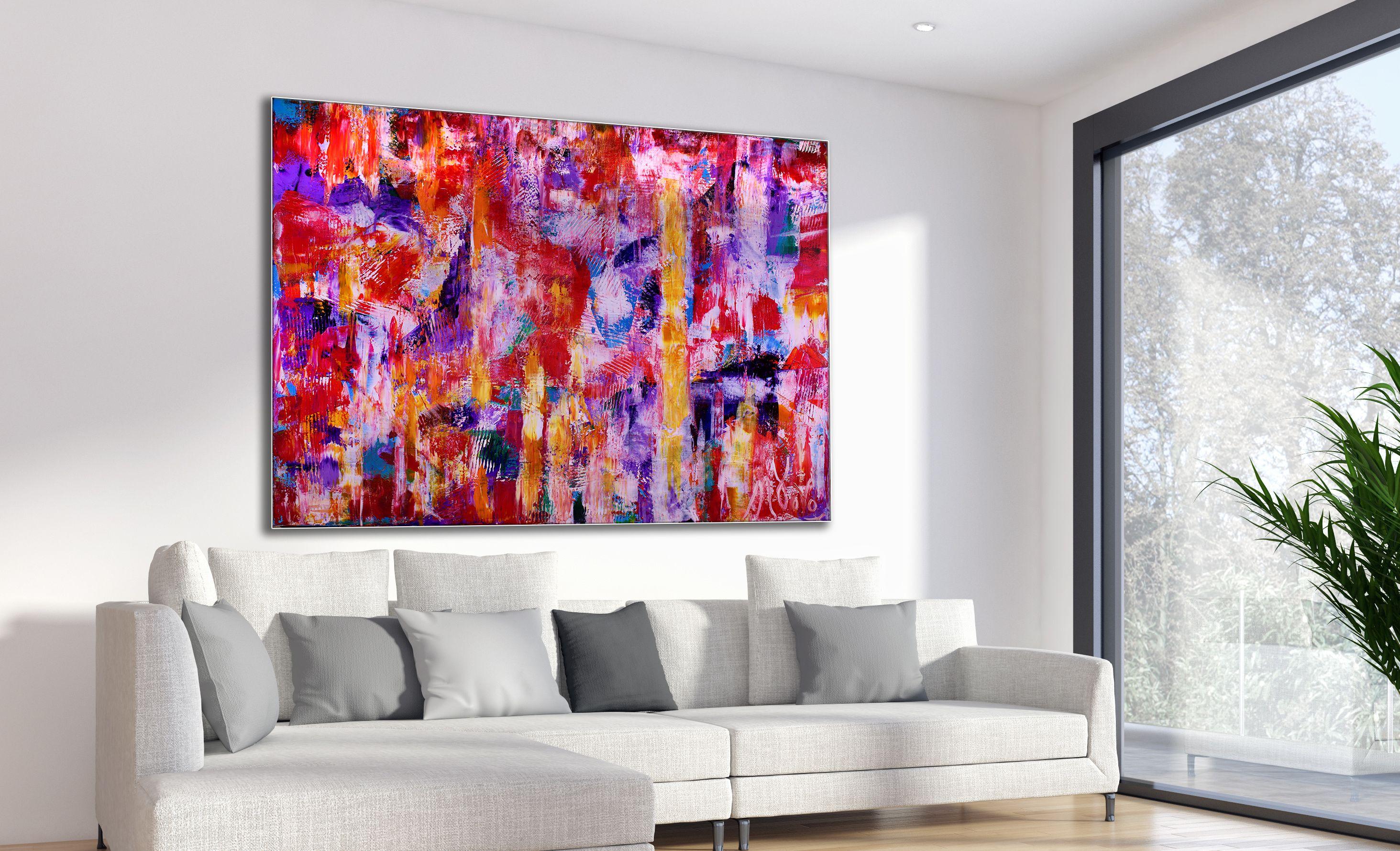 Passion Spectra, Painting, Acrylic on Canvas For Sale 1