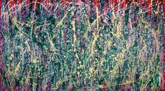 Perpetuale Bewegung (Durchgangsbewegung), Gemälde, Acryl auf Leinwand