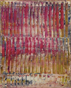 Rosa spectra und Lichter 3, Gemälde, Acryl auf Leinwand
