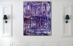 Panorama viola (Luci viola), Pittura, Acrilico su tela