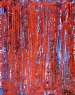 Rotes Spectra (USA), Gemälde, Acryl auf Leinwand