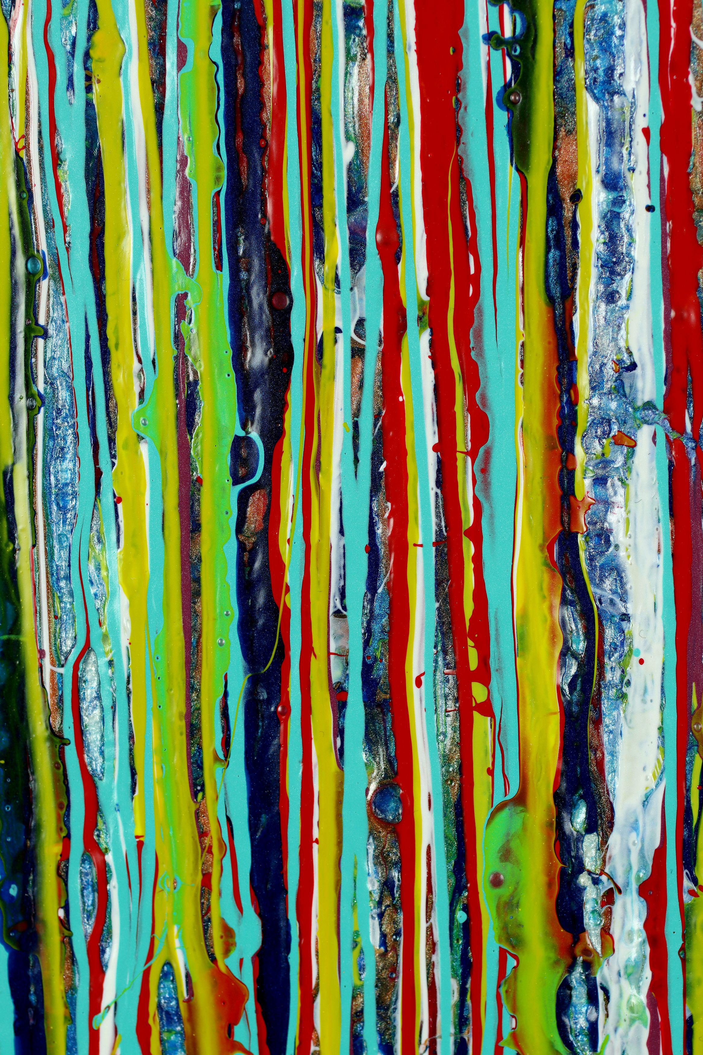 Reflection of colors 5, Painting, Acrylic on Canvas For Sale 1