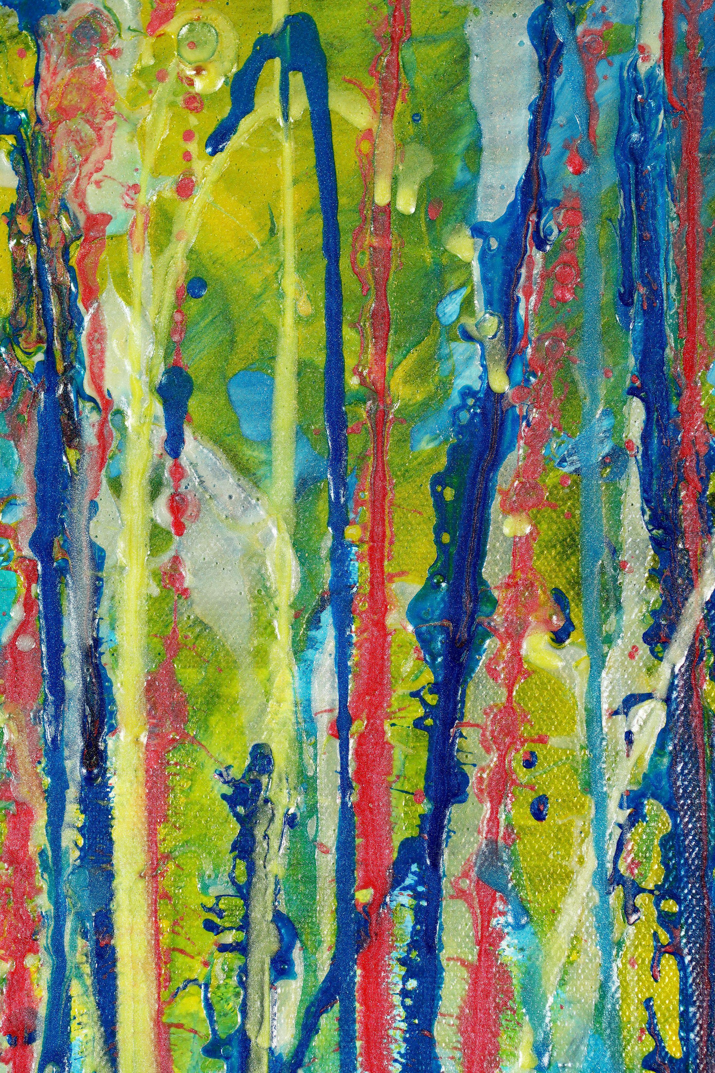 Reflection of colors 6, Painting, Acrylic on Canvas For Sale 1