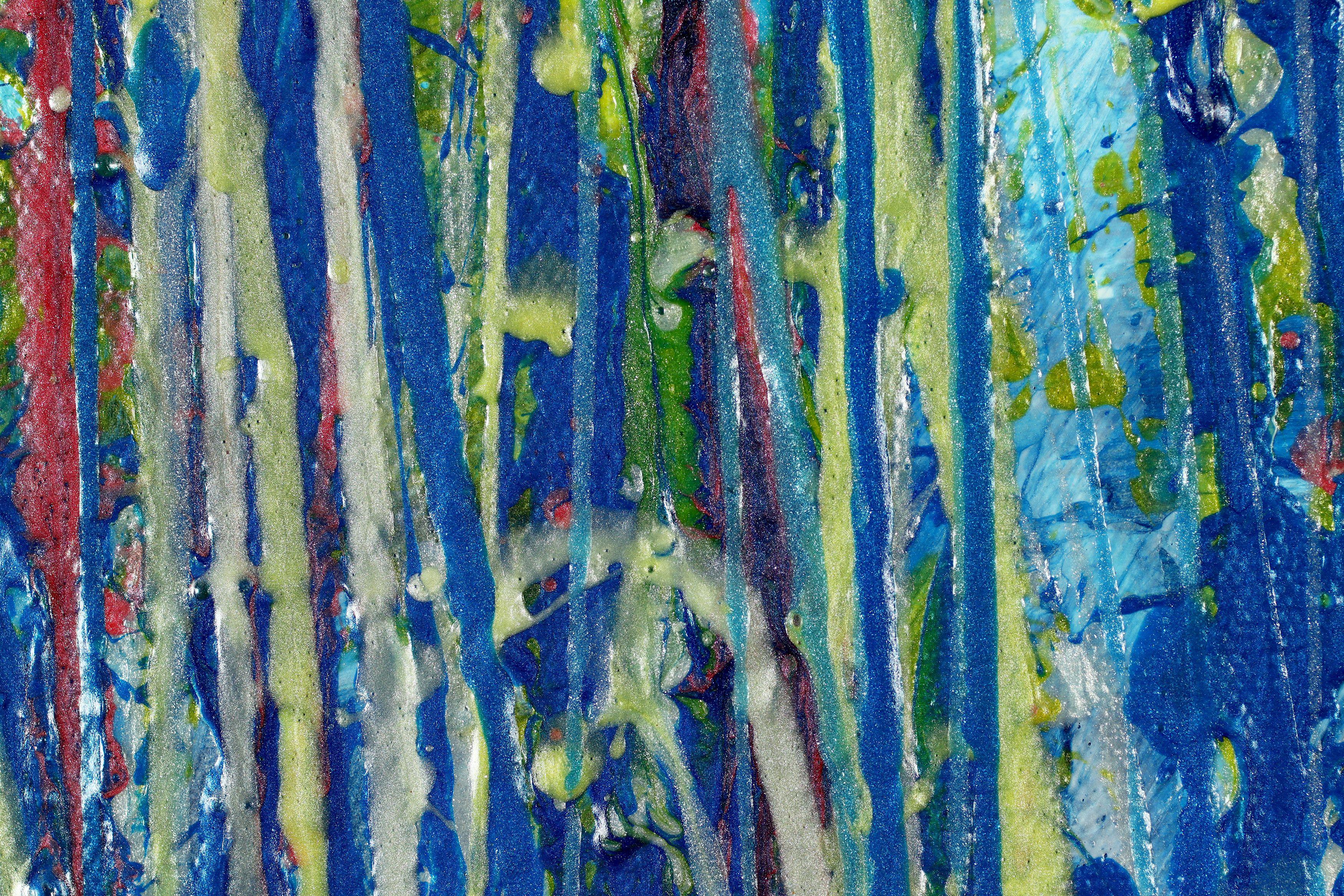 Reflection of colors 6, Painting, Acrylic on Canvas For Sale 2