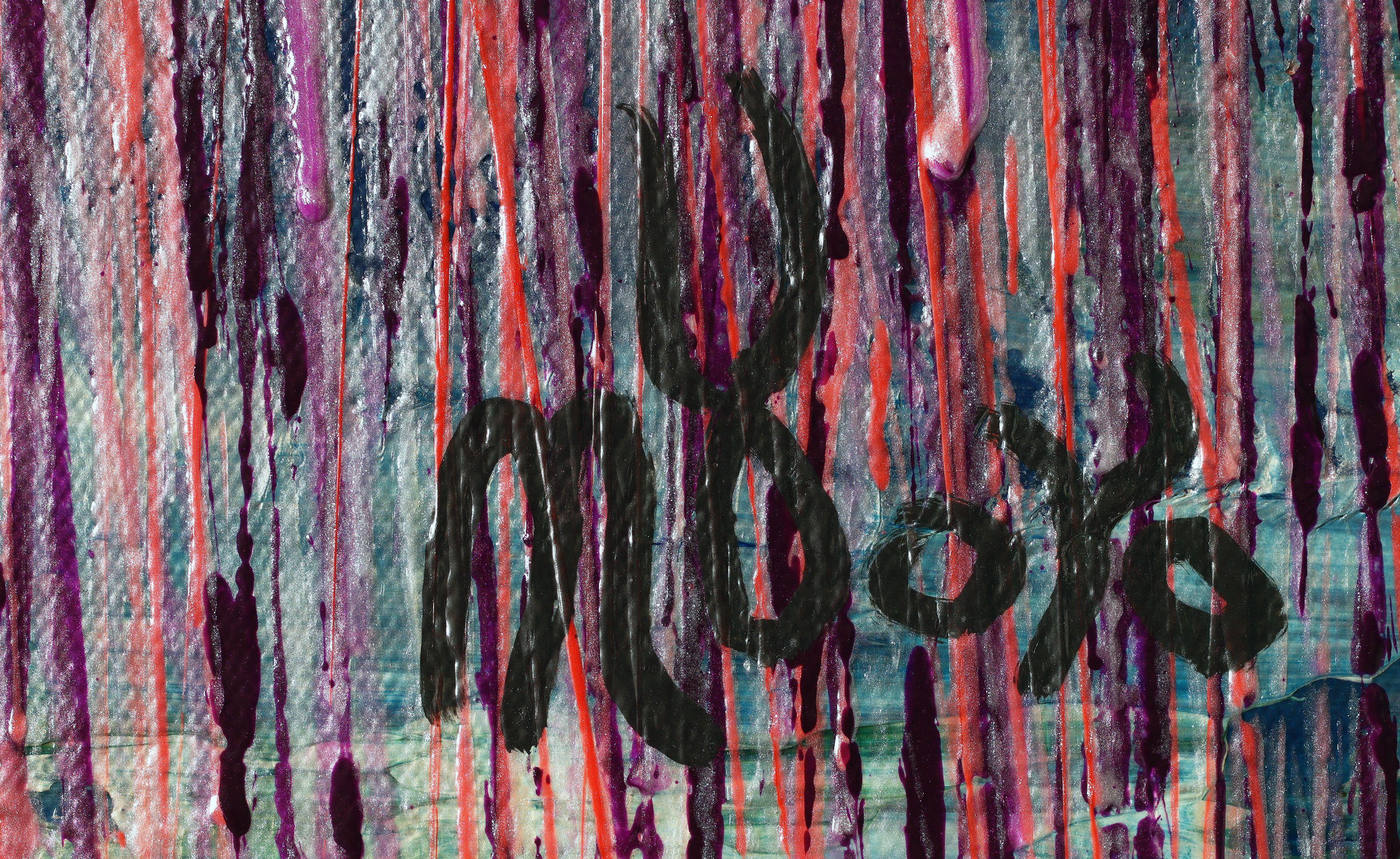 Riflesso di colori, Pittura, Acrilico su tela - Painting Astratto di Nestor Toro