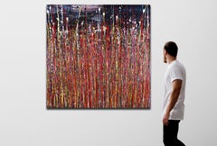 Riflessi di colori 2, Pittura, Acrilico su tela