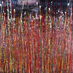 Reflections of Colors 2, Painting, Acrylic on Canvas