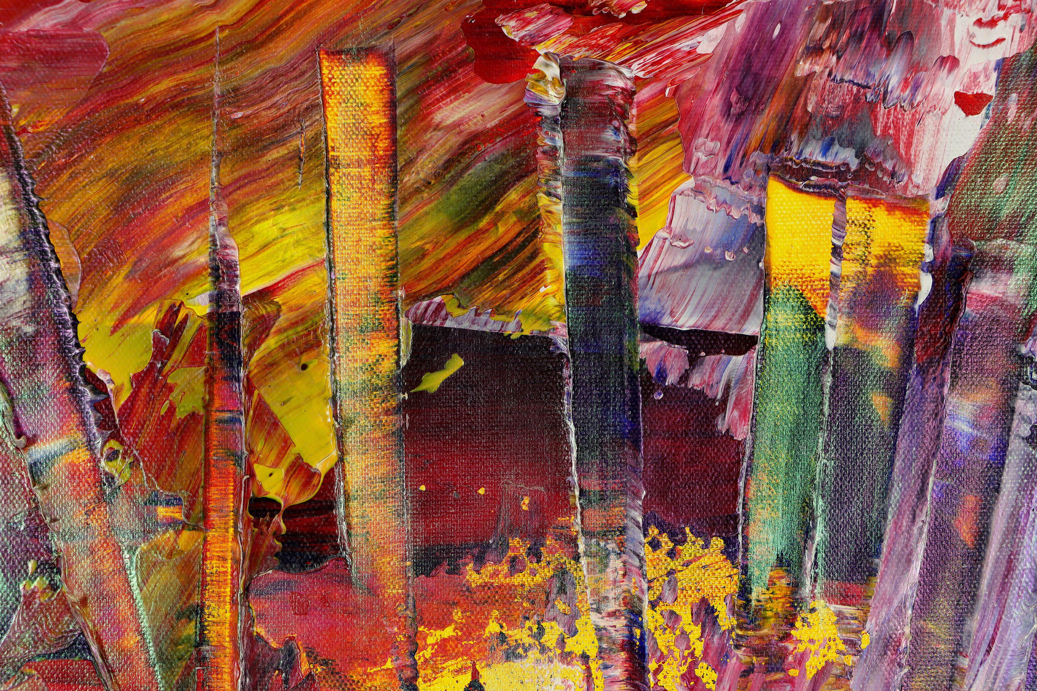 Reflections of Europe 2 (2022), Painting, Acrylic on Canvas For Sale 1