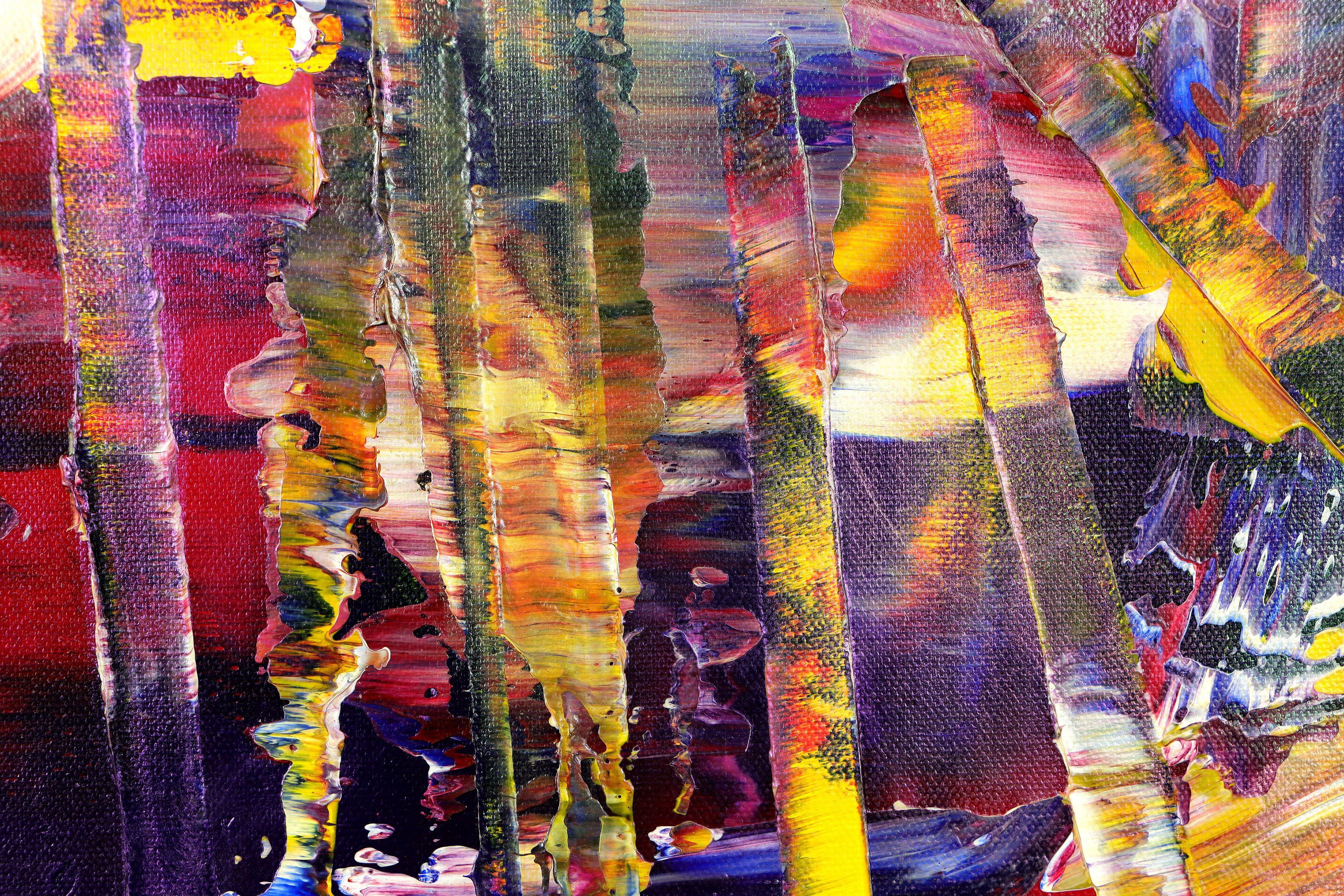 Reflections of Europe 2 (2022), Painting, Acrylic on Canvas For Sale 4