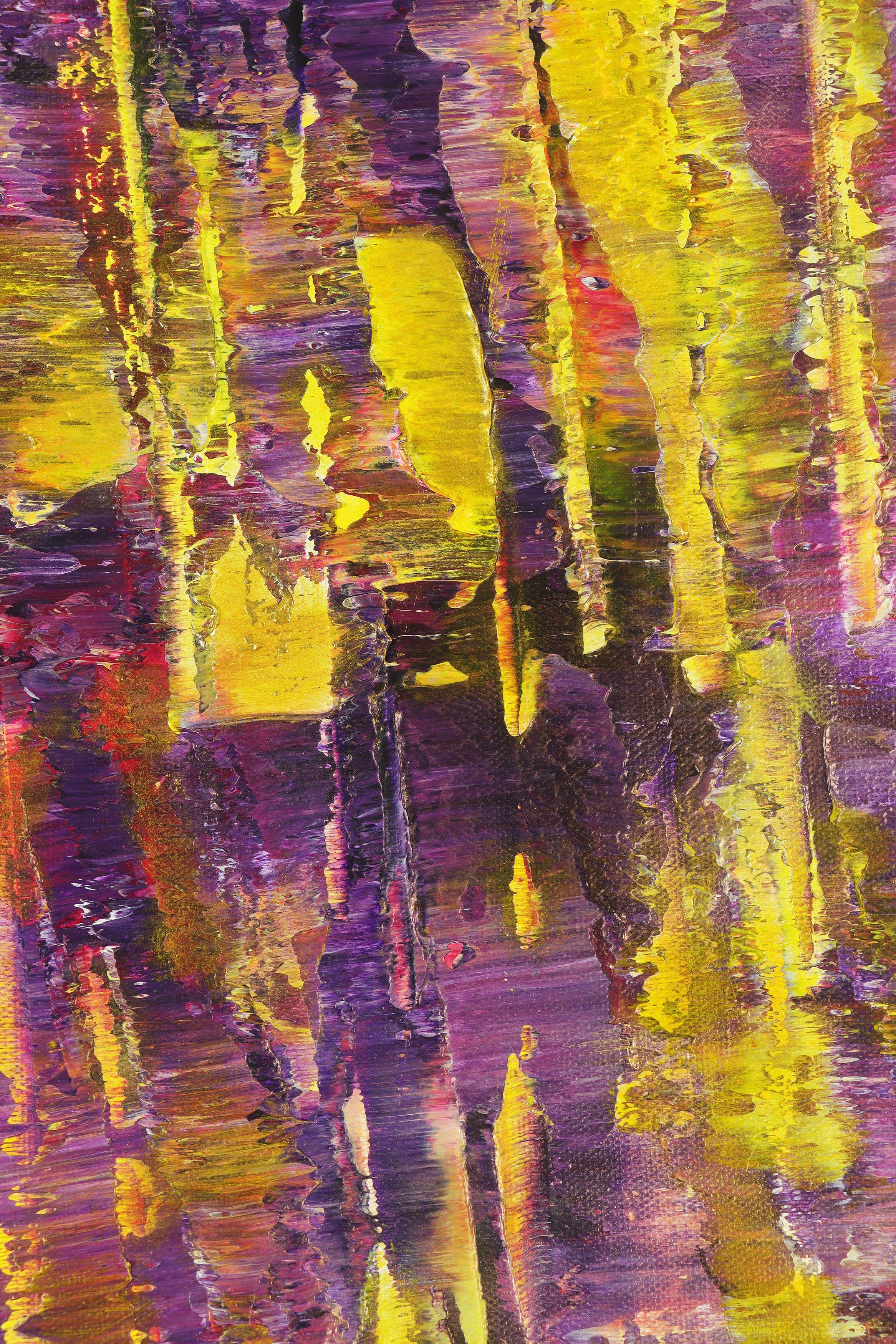 Reflejos de Europa 4, Pintura, Acrílico sobre lienzo - Painting Expresionismo abstracto de Nestor Toro