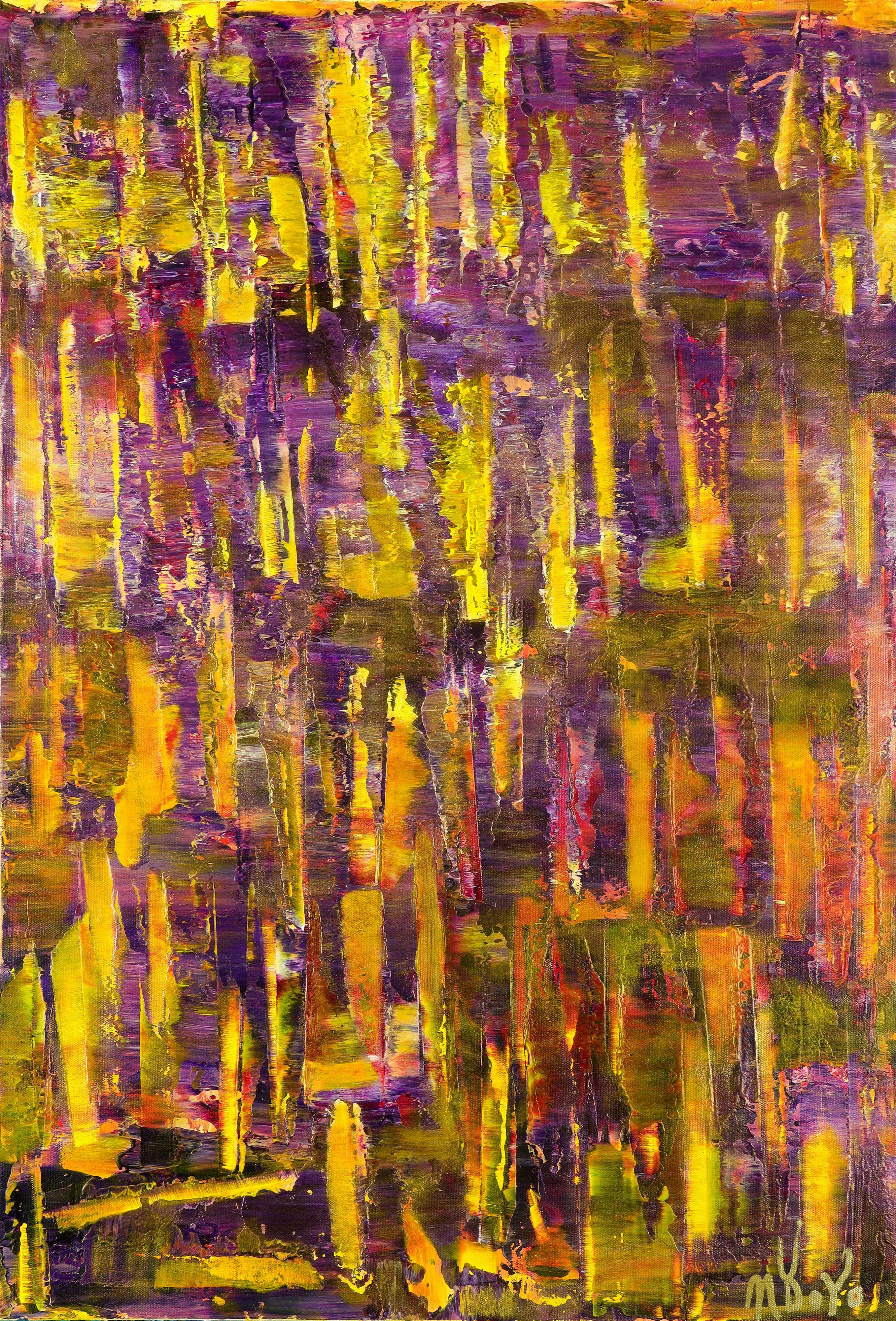 Reflejos de Europa 4, Pintura, Acrílico sobre lienzo - Painting de Nestor Toro