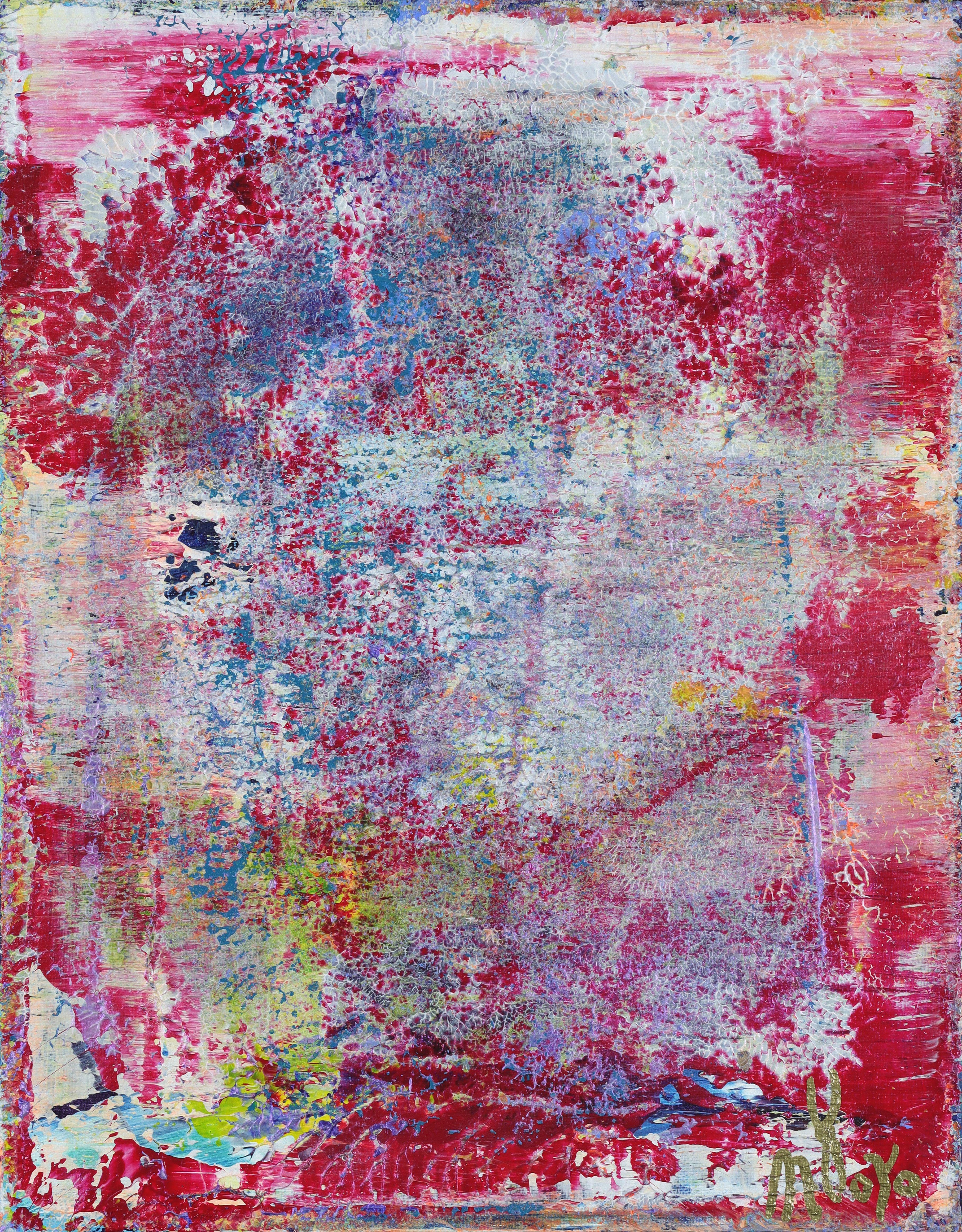 Abstract Painting di Nestor Toro - Panorama rivisitato 3, Pittura, Acrilico su tela