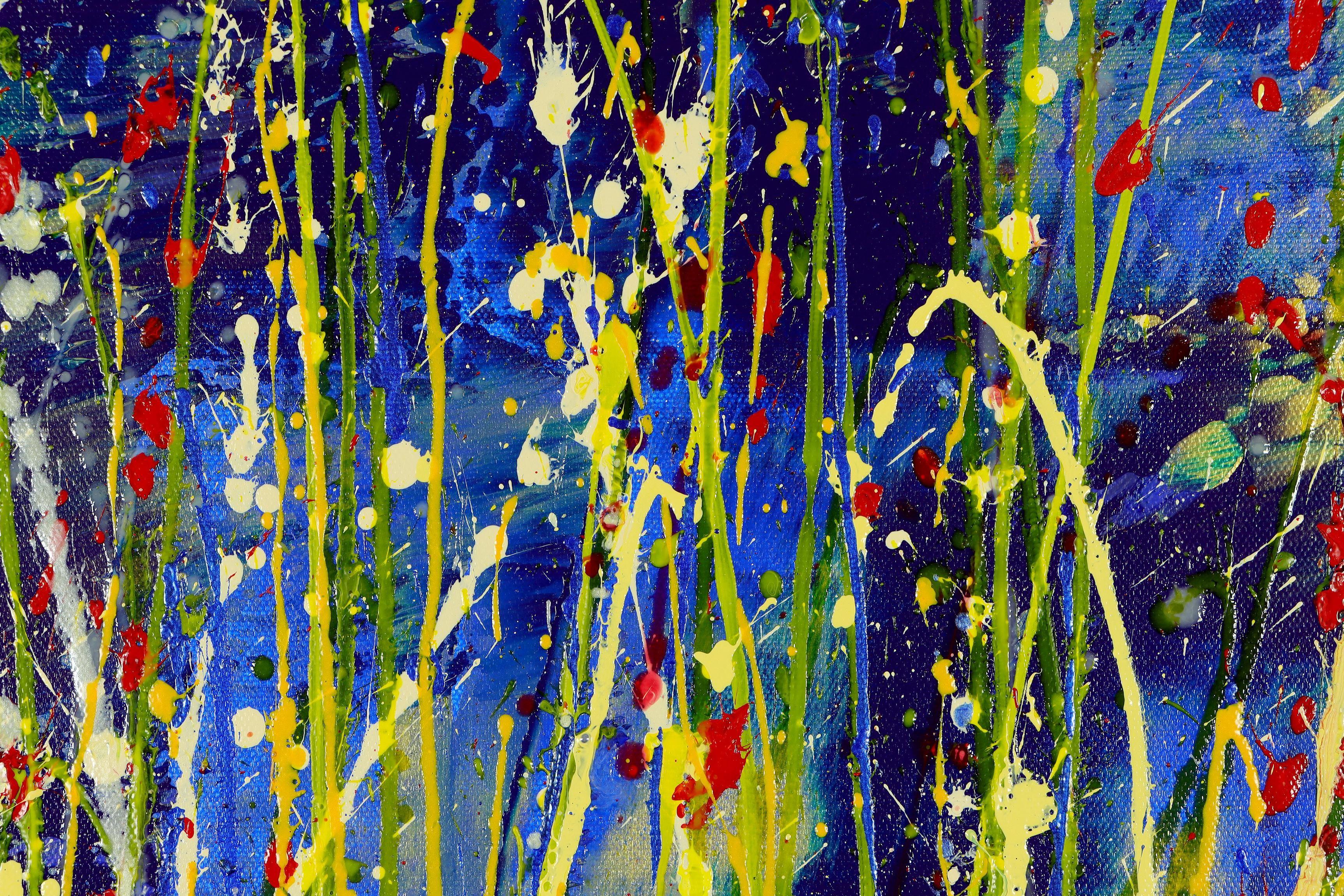 Sequel Of A Dream #1 (2022) / Muti-canvas, Painting, Acrylic on Canvas - Brown Abstract Painting by Nestor Toro