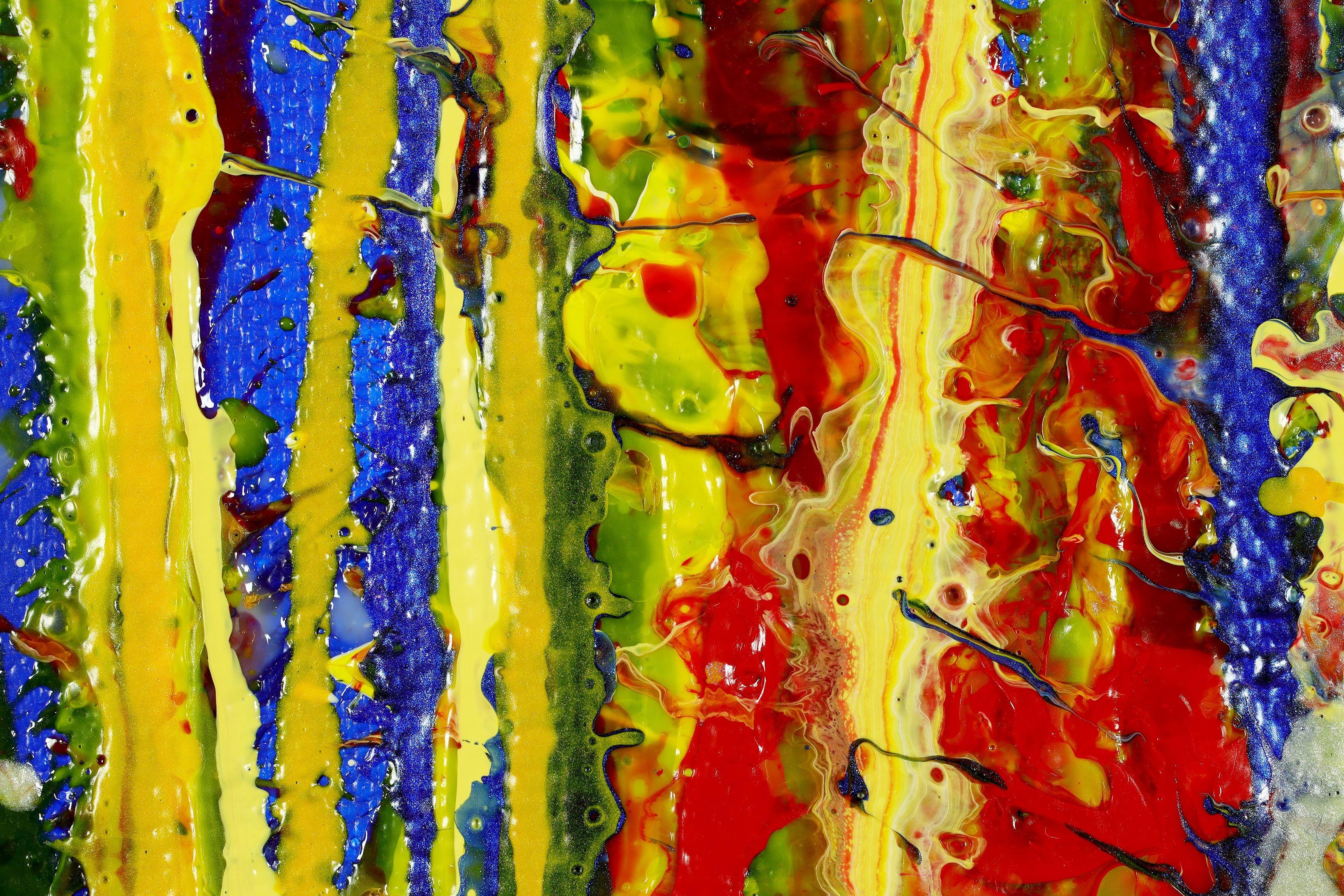 Sequel Of A Dream #1 (2022) / Muti-canvas, Painting, Acrylic on Canvas For Sale 1