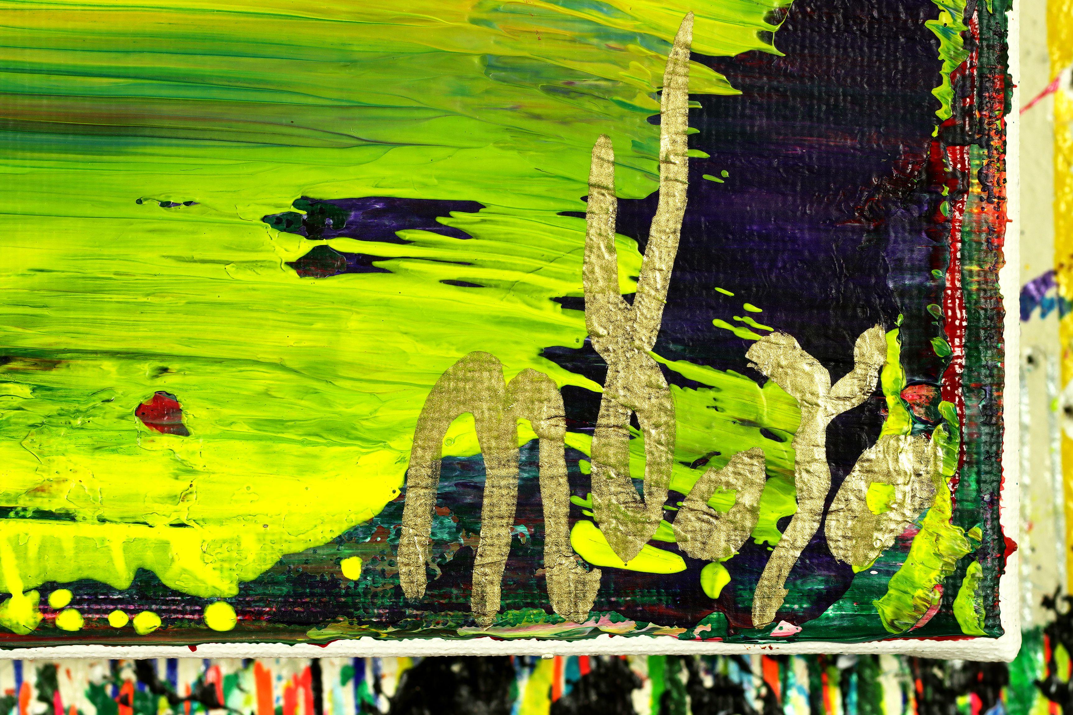 Split panorama 1, Pittura, Acrilico su tela - Painting Astratto di Nestor Toro