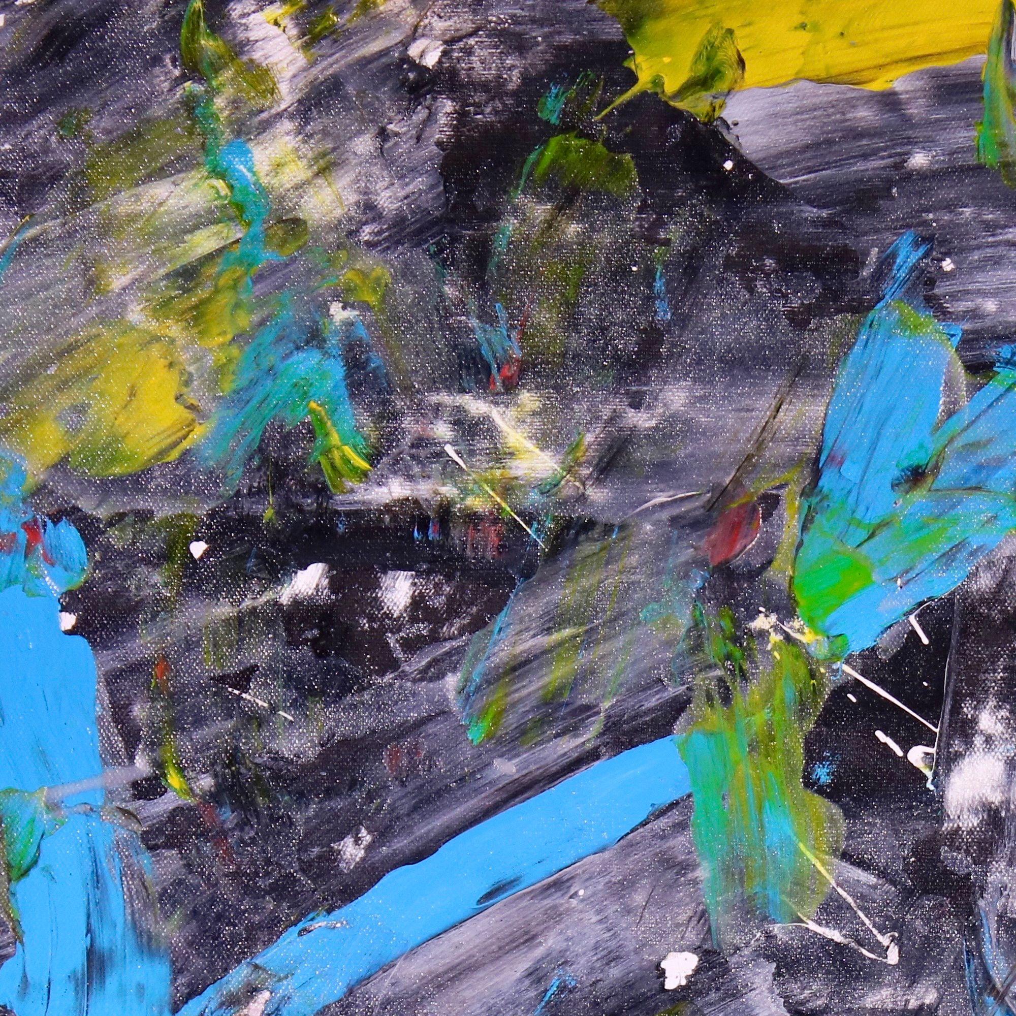 DICHIARAZIONE SPONTANEA, Pittura, Acrilico su tela - Painting di Nestor Toro