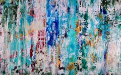 Spontaneous Tide Pool, Painting, Acrylic on Canvas
